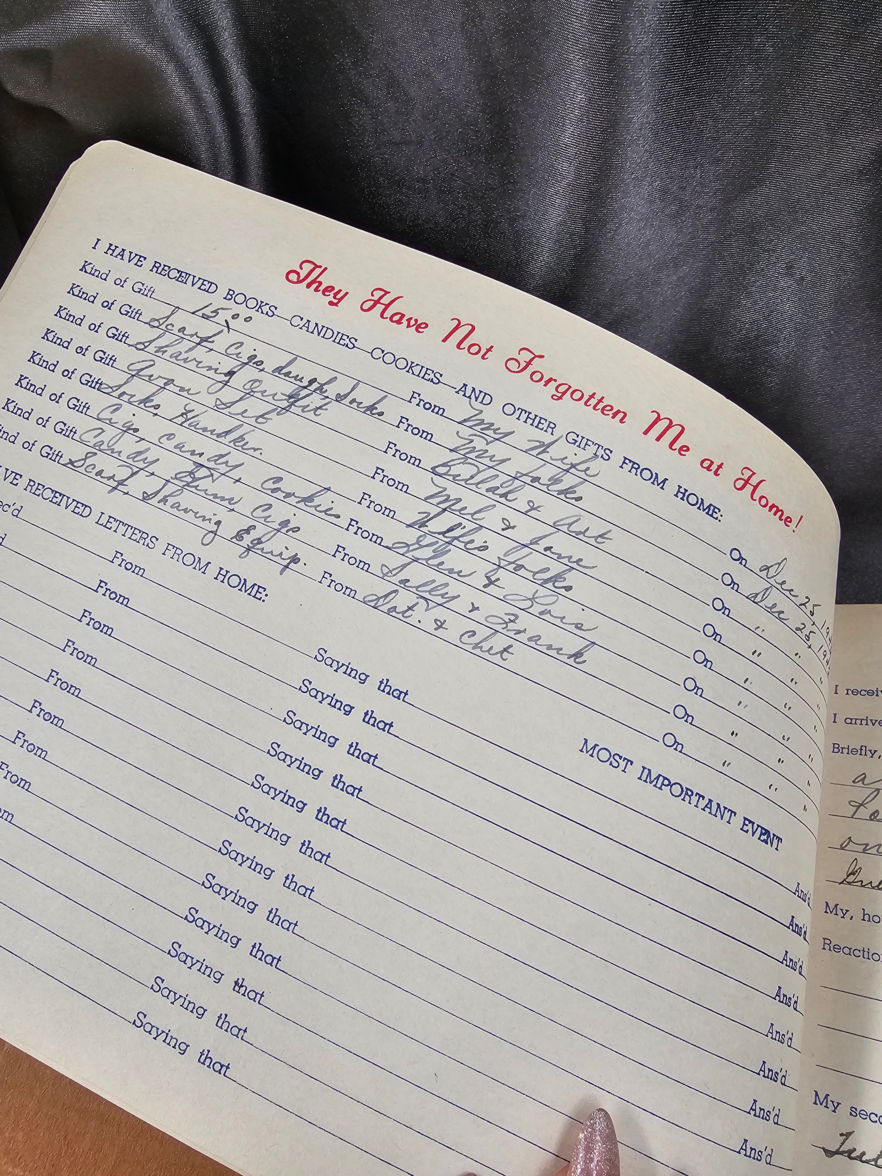 WWII SOLDIERS SERVICE ALBUM — image 7