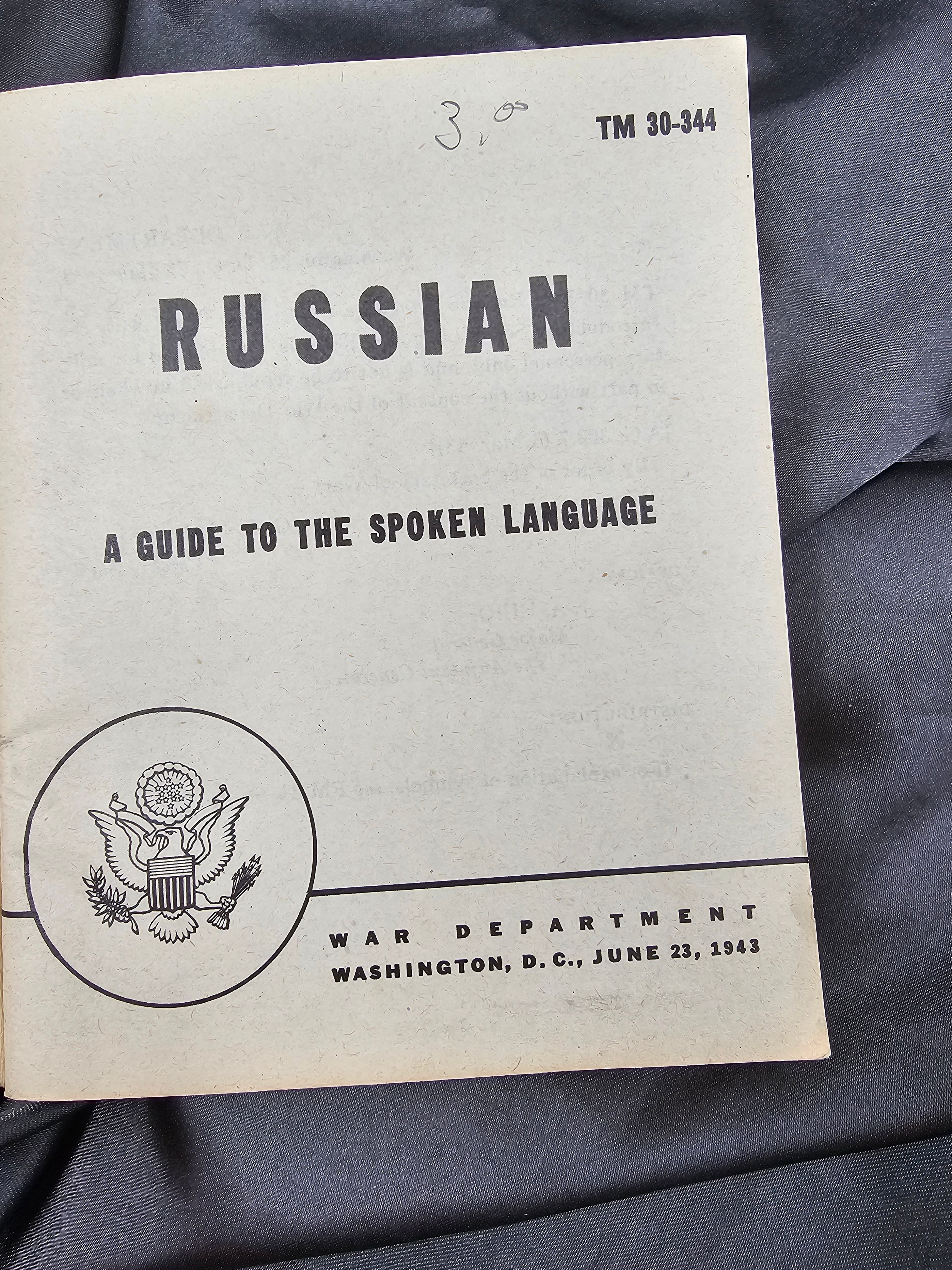 WWII RUSSIAN LANGUAGE GUIDE — image 4