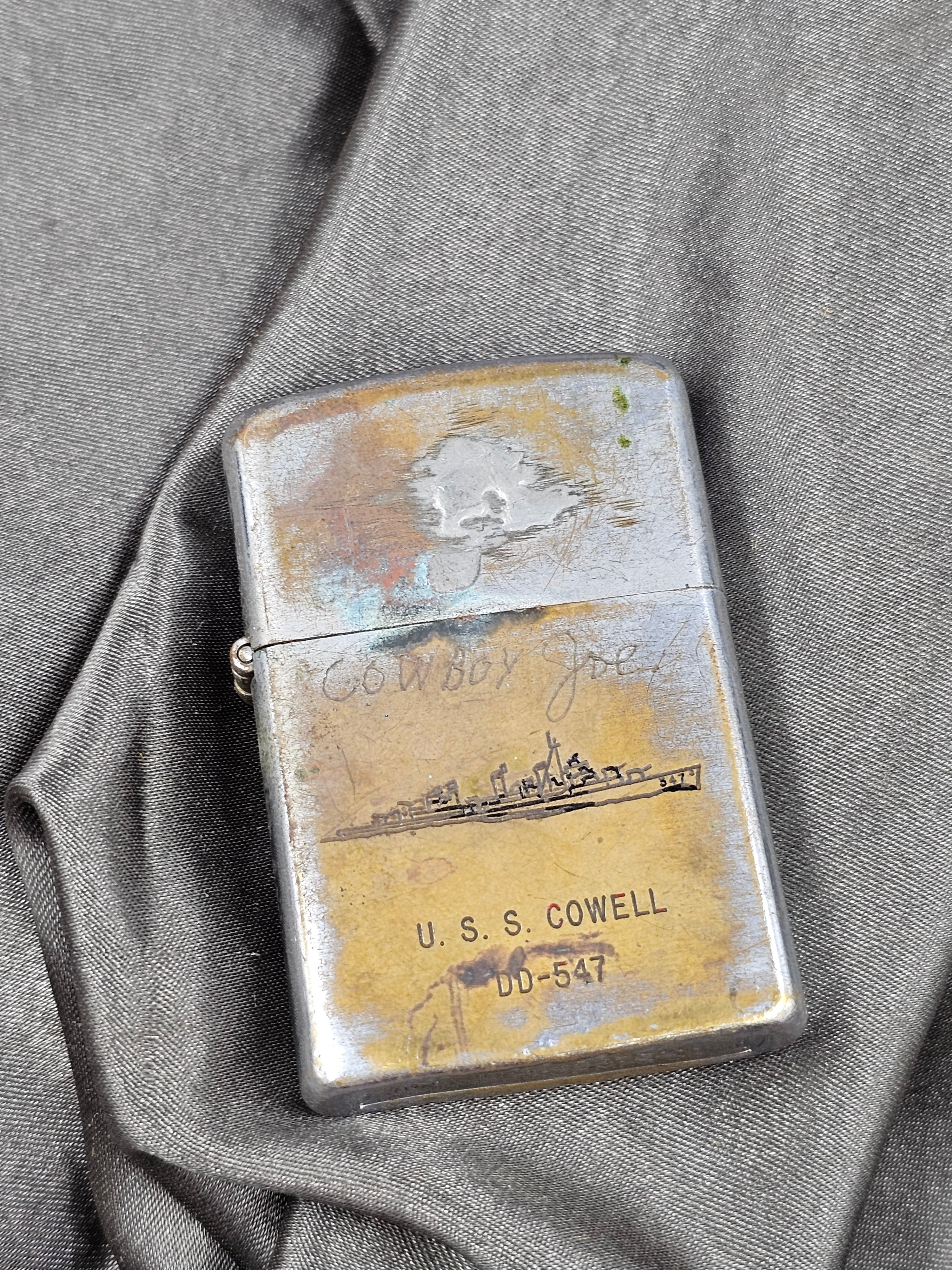 1950s US NAVY USS COWELL LIGHTER — image 3