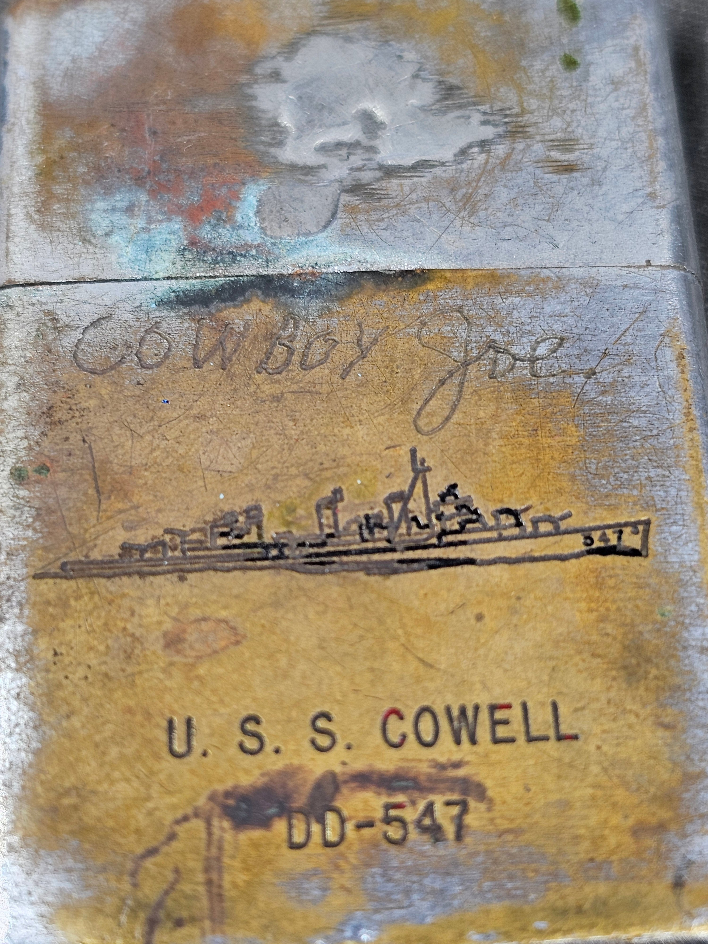 1950s US NAVY USS COWELL LIGHTER — image 4