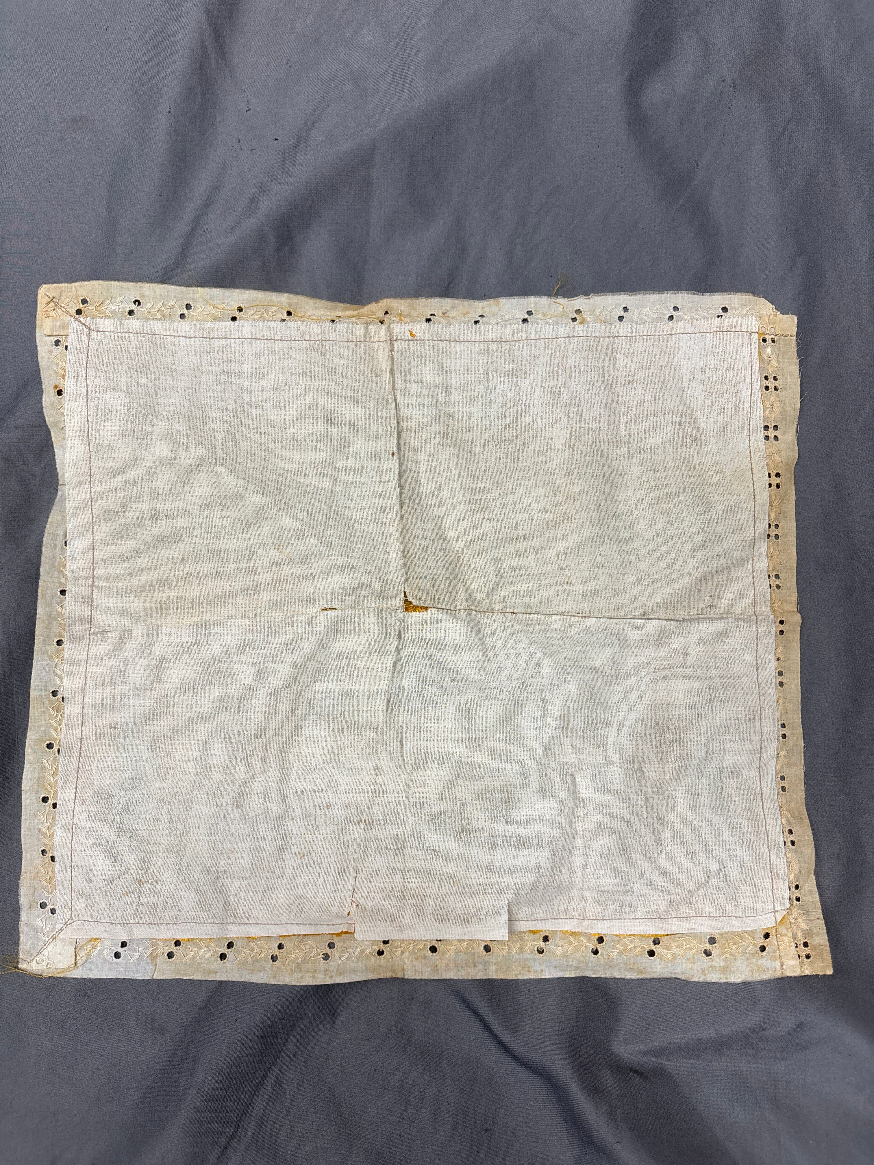 WWII SOUVENIR OF AFRICA SWEETHEART PILLOW — image 2