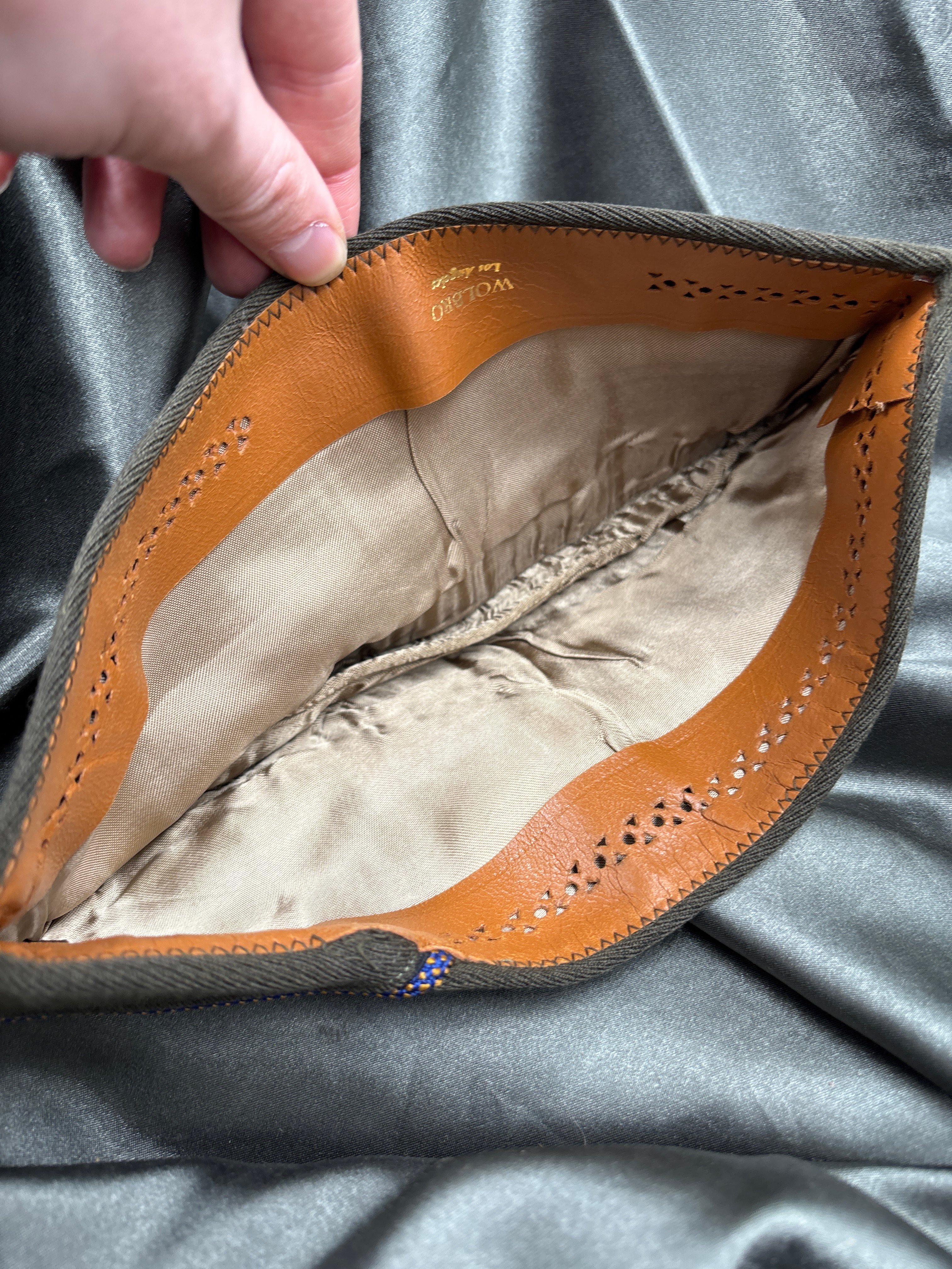 WWII US ENLISTED AIR CORPS OVERSEAS CAP — image 4