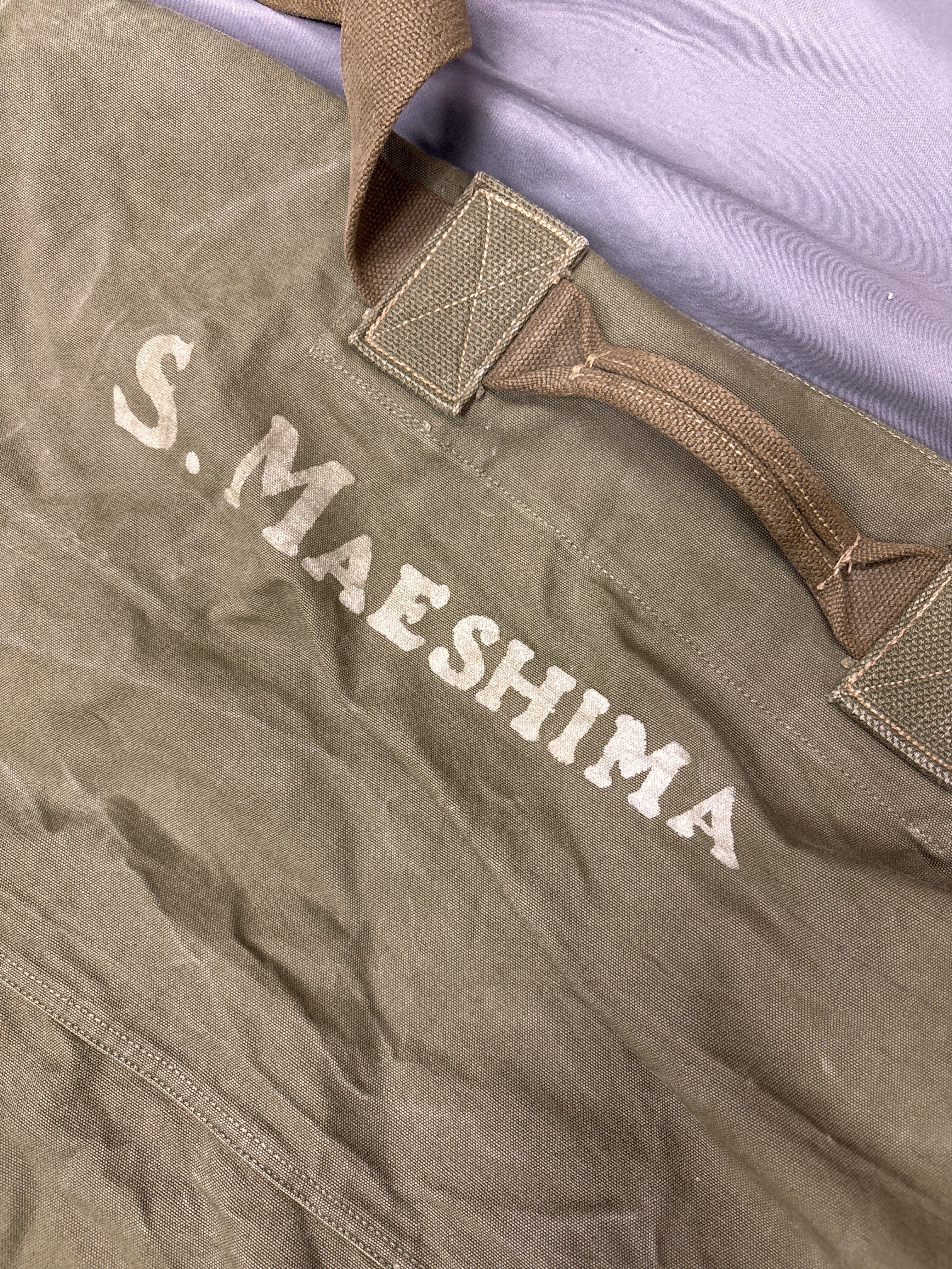 WWII JAPANESE AMERICAN DUFFEL BAG — image 2