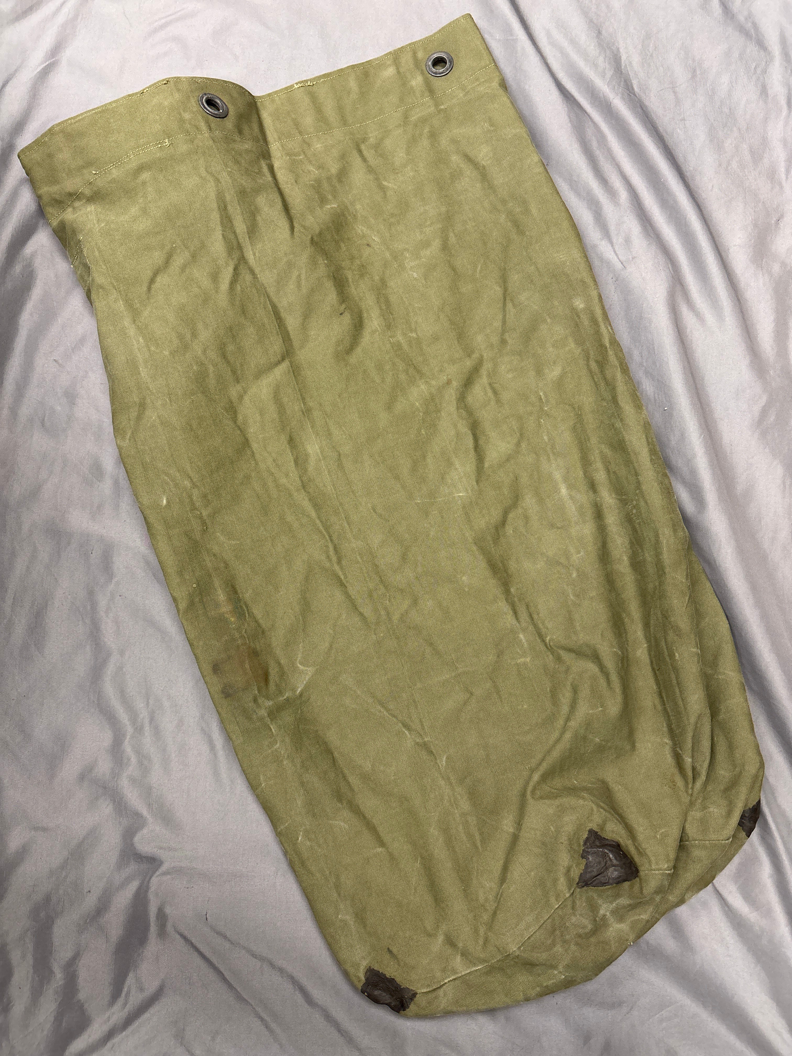 WWII JAPANESE AMERICAN DUFFEL BAG — image 4