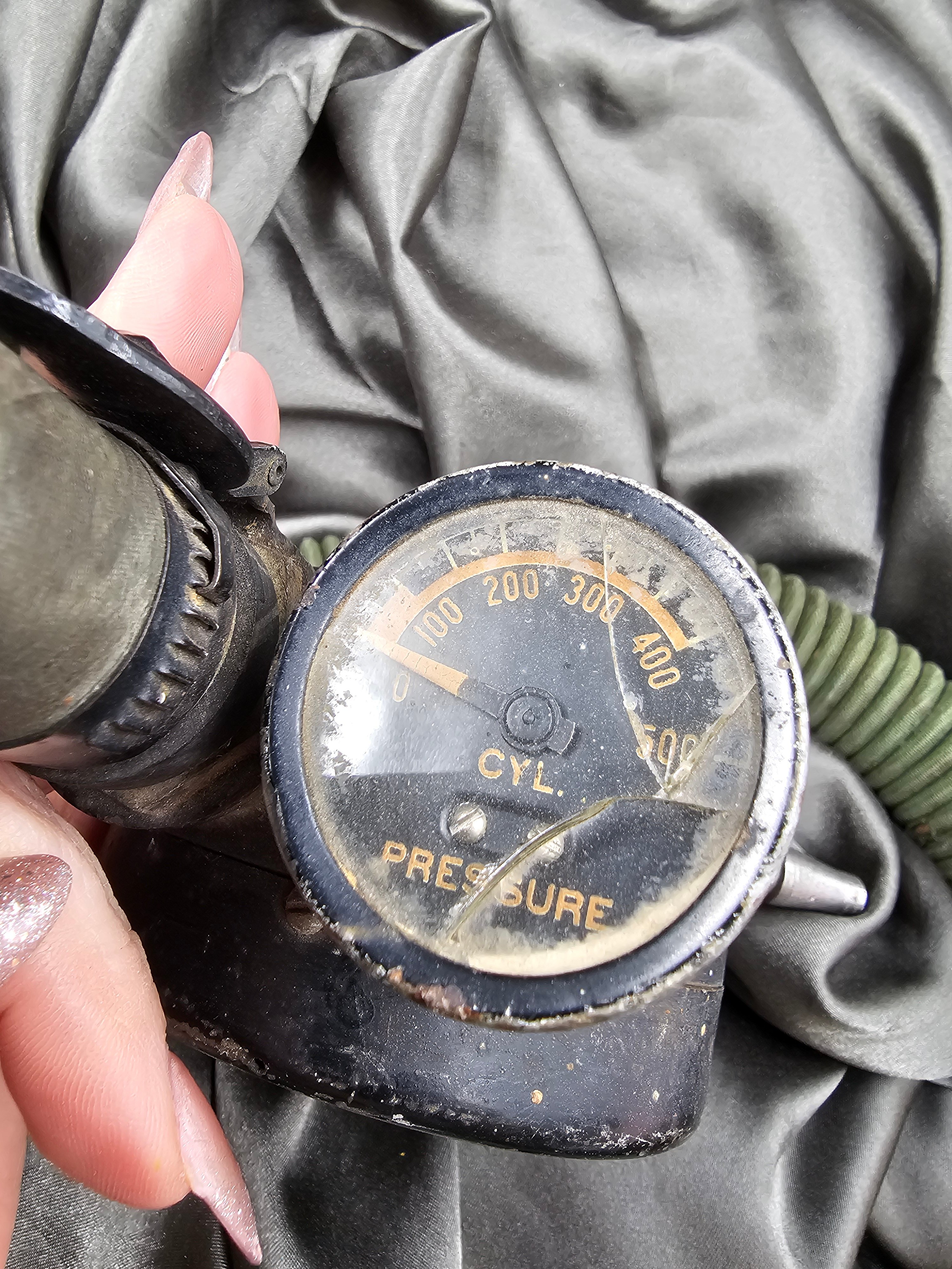 WWII A-13 AIR CORPS OXYGEN REGULATOR — image 5