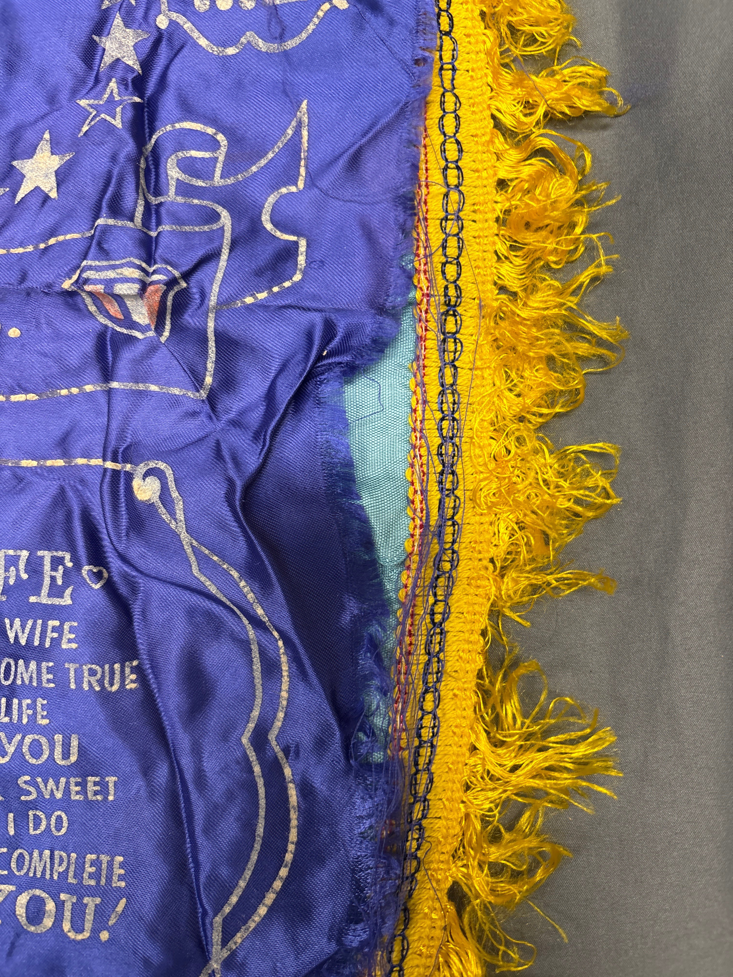 WWII CAMP MACKALL PARATROOPS SWEETHEART PILLOW — image 4