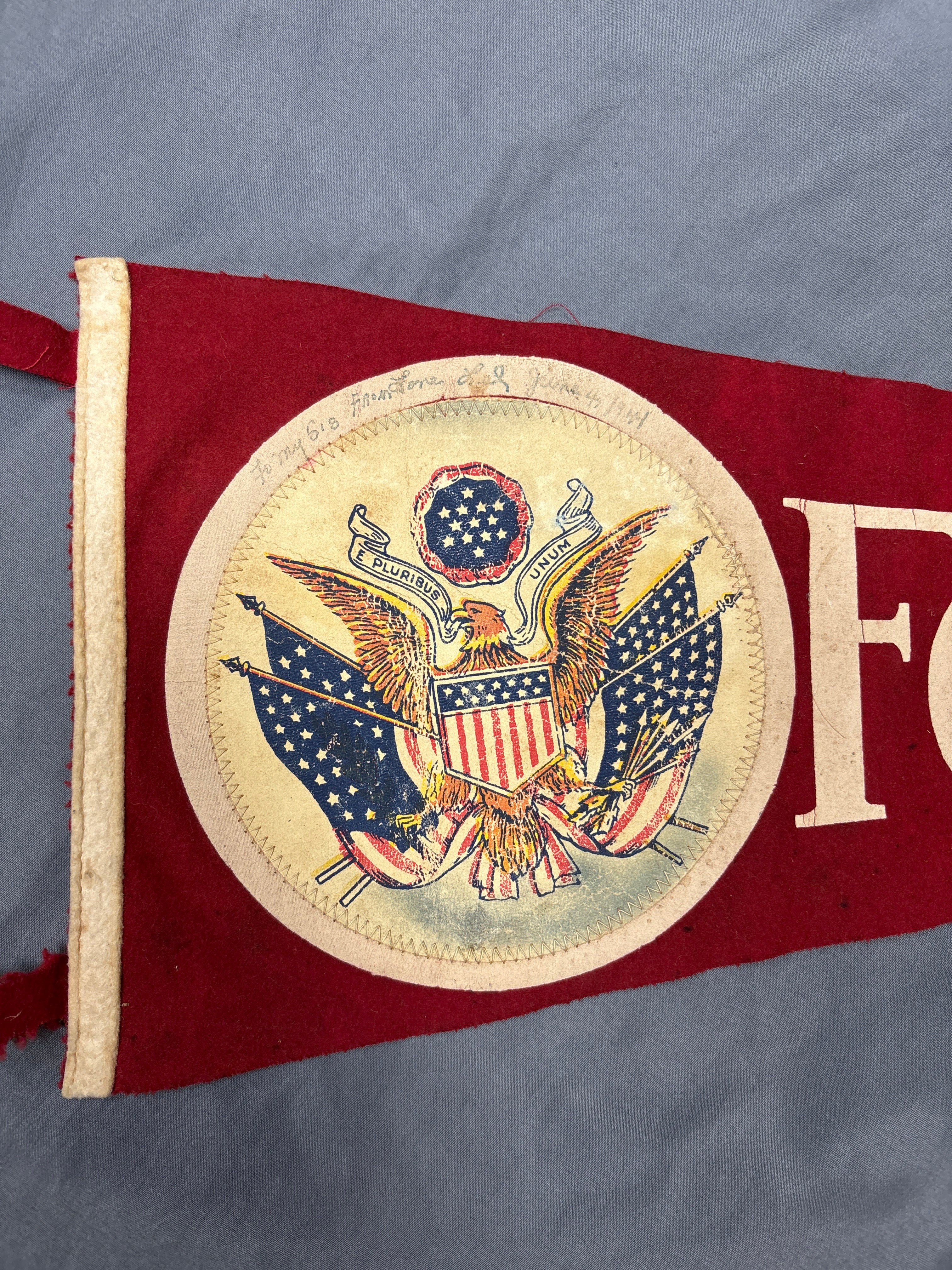 WWII FORT KNOX PENNANT — image 3