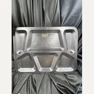 WWII 1941 DATED US STEEL MESS TRAY