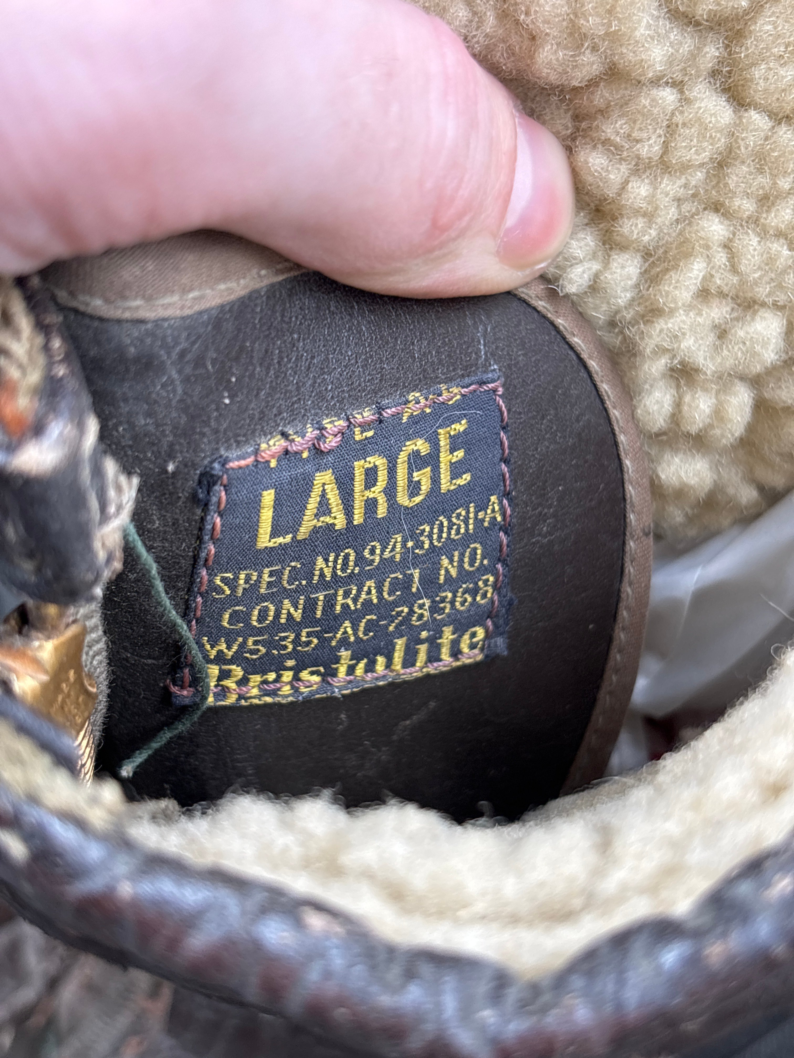 WWII AIR CORPS A-6 FLIGHT BOOTS — image 6