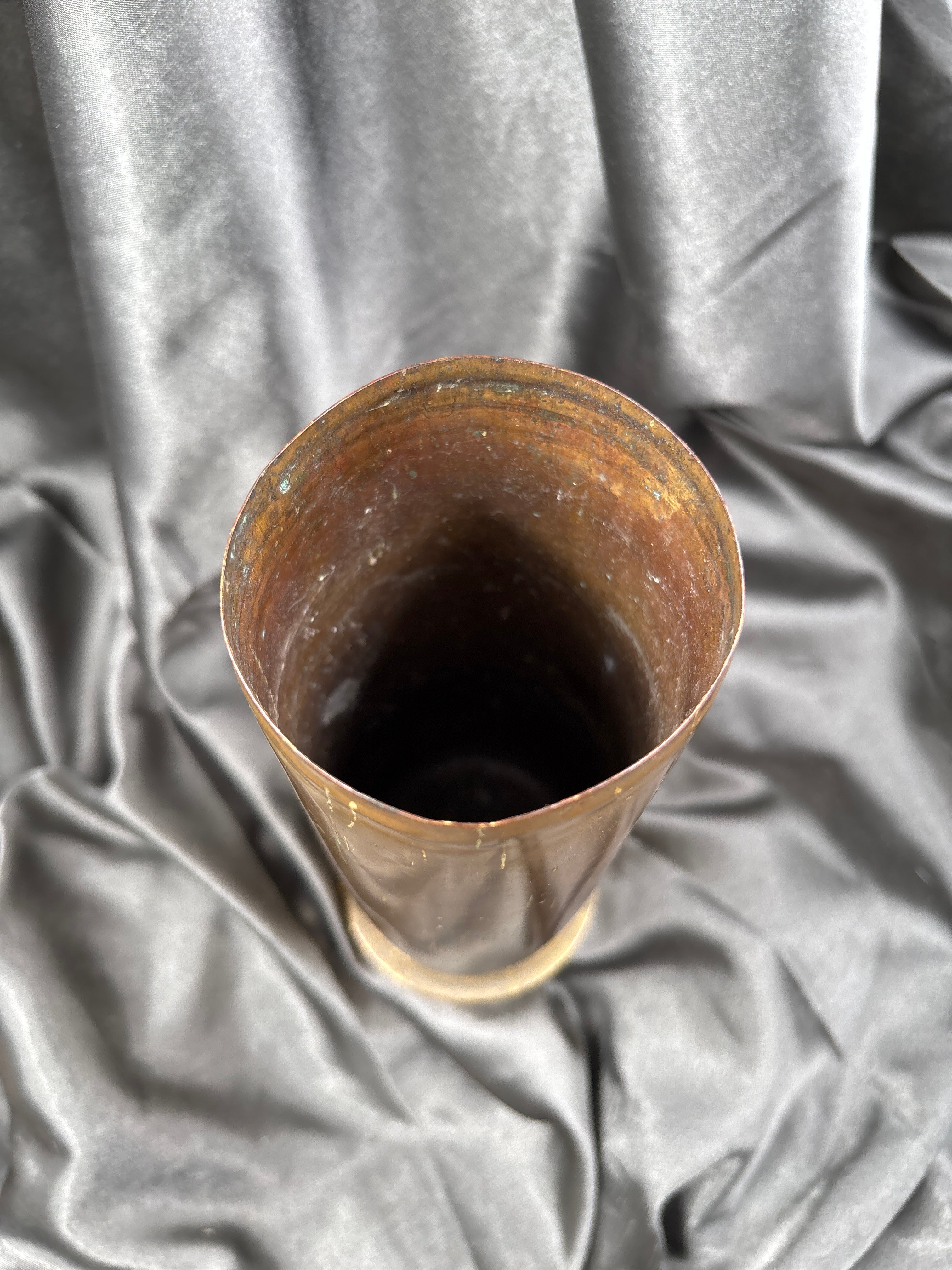 WWI GERMAN SHELL TRENCH ART CHATEAU THIERRY — image 3