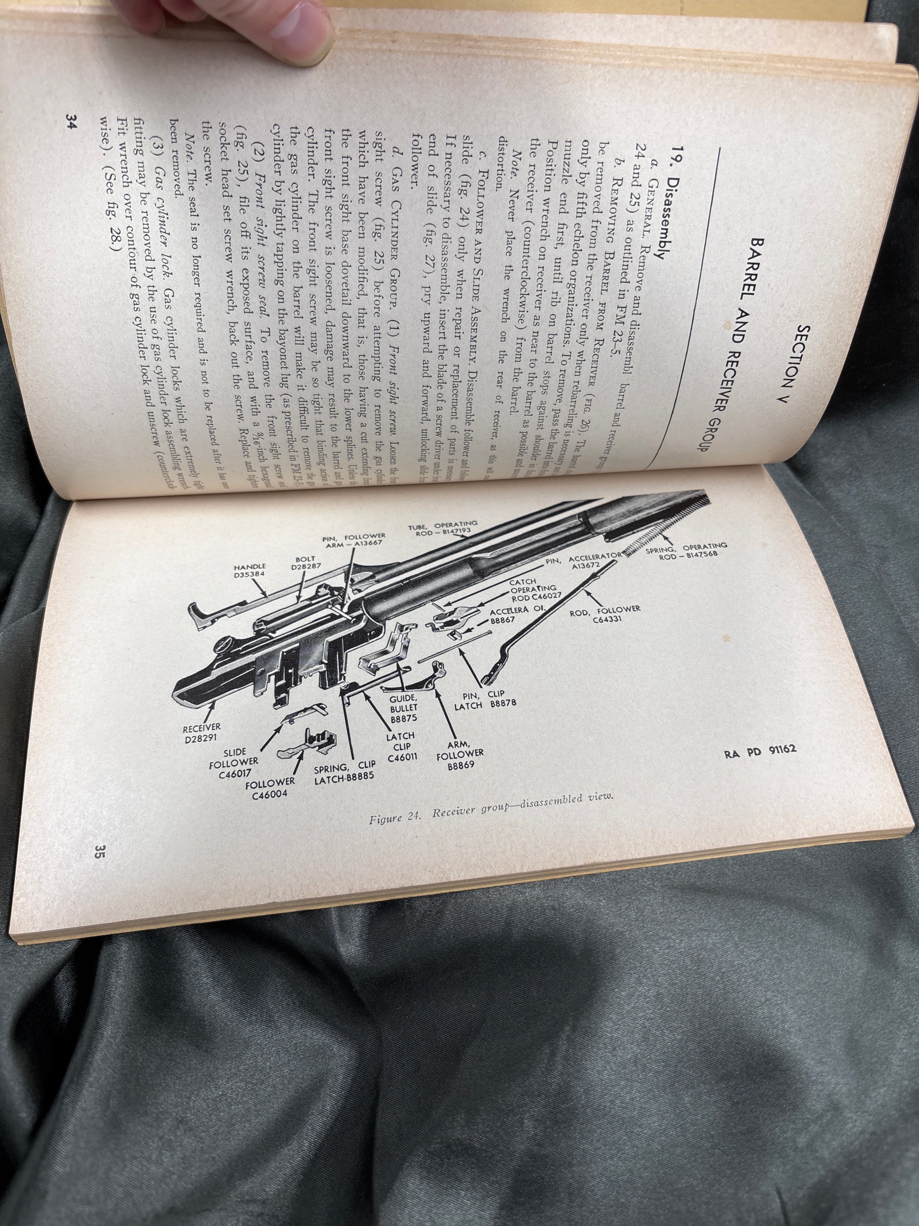 OCCUPATION ERA US M1 30. CAL RIFLE MANUAL — image 3