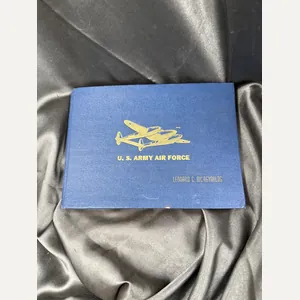 WWII ERA AAF TRAINING PILOT FLIGHT LOG BOOK PT22 & …