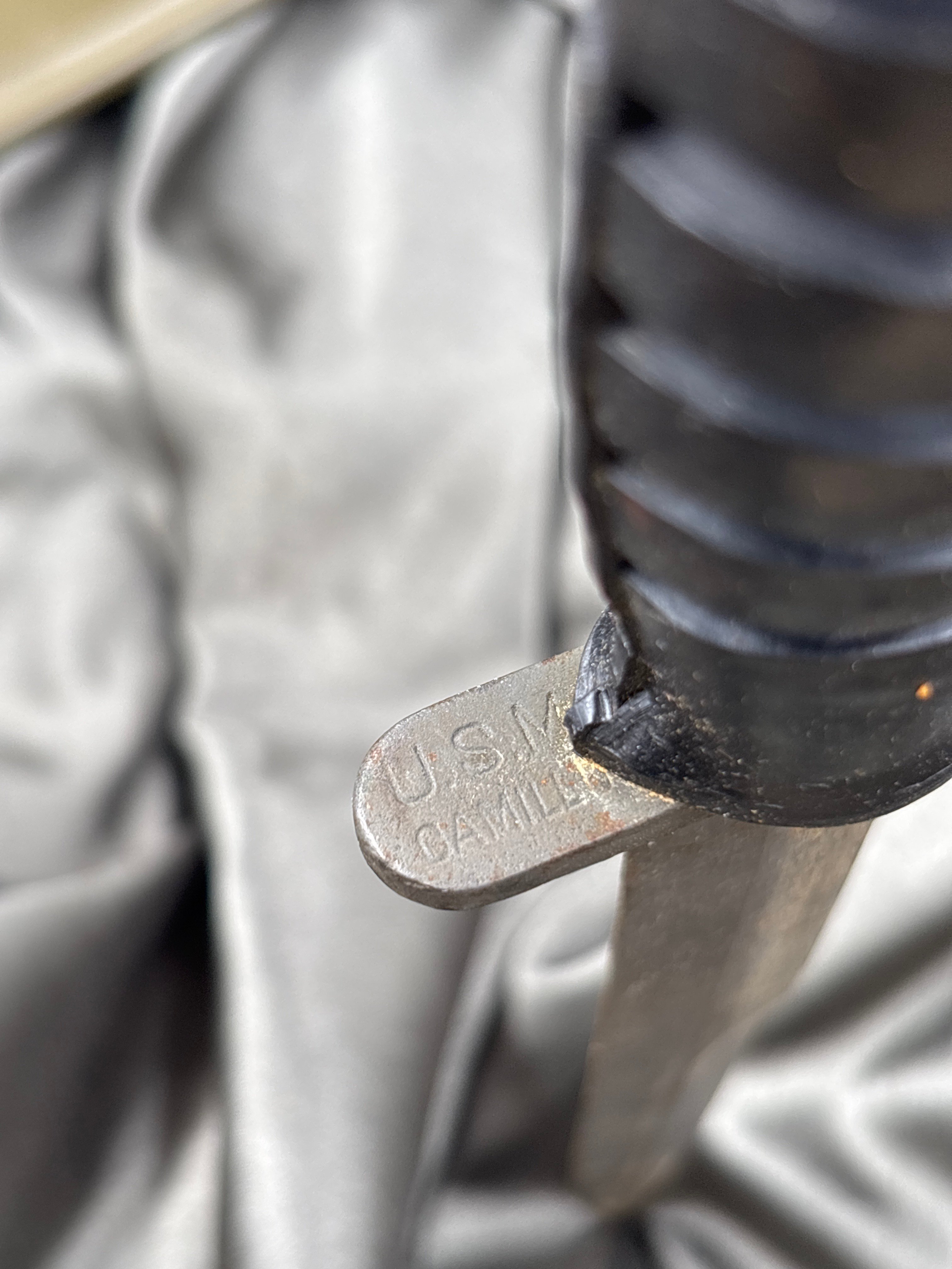 KOREAN/ VIETNAM WAR ERA US RUBBER GRIP CAMILLUS M4 BAYONET — image 3