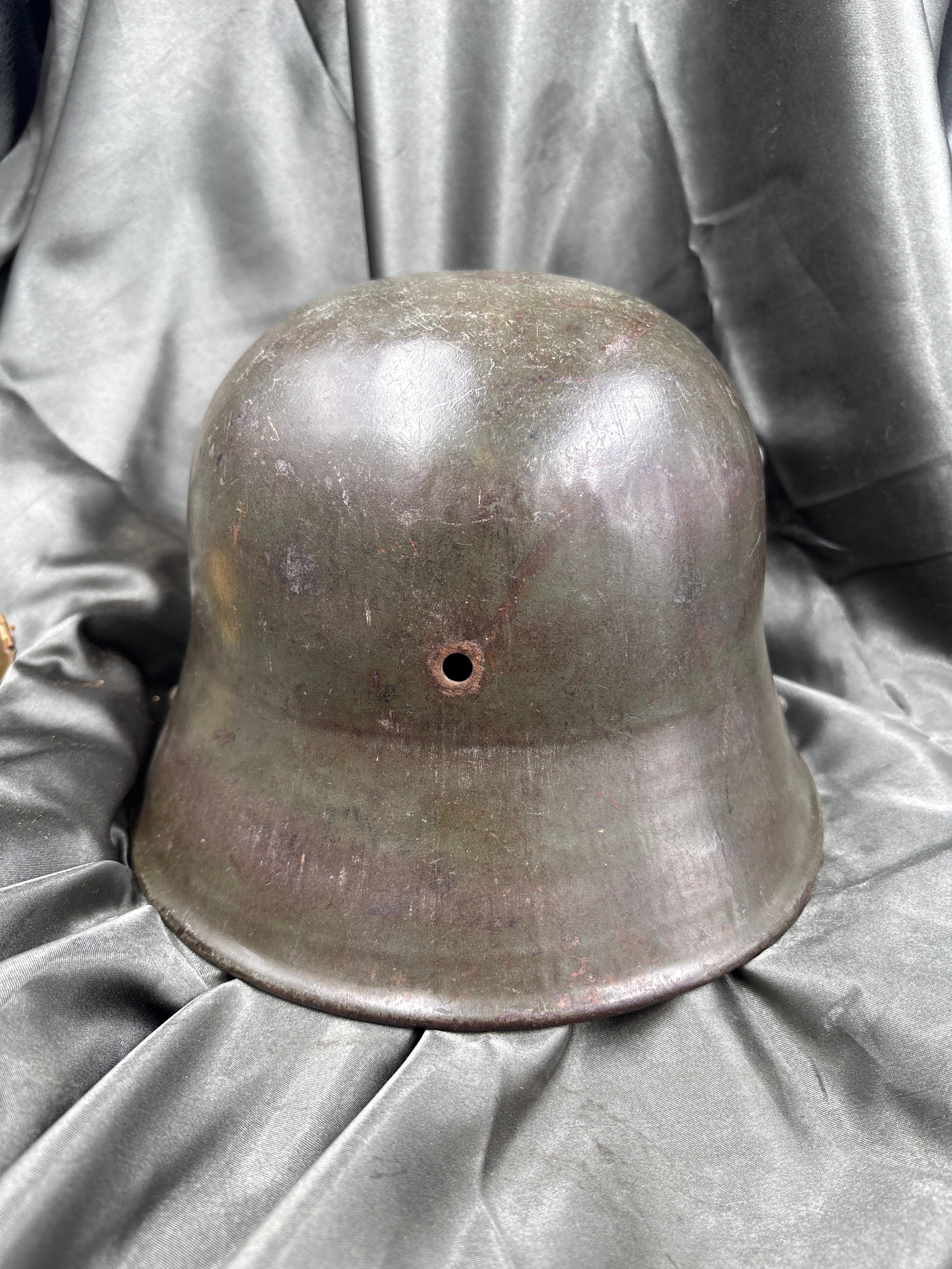 WWI GERMAN STAHLHELM SHELL ONLY — image 4