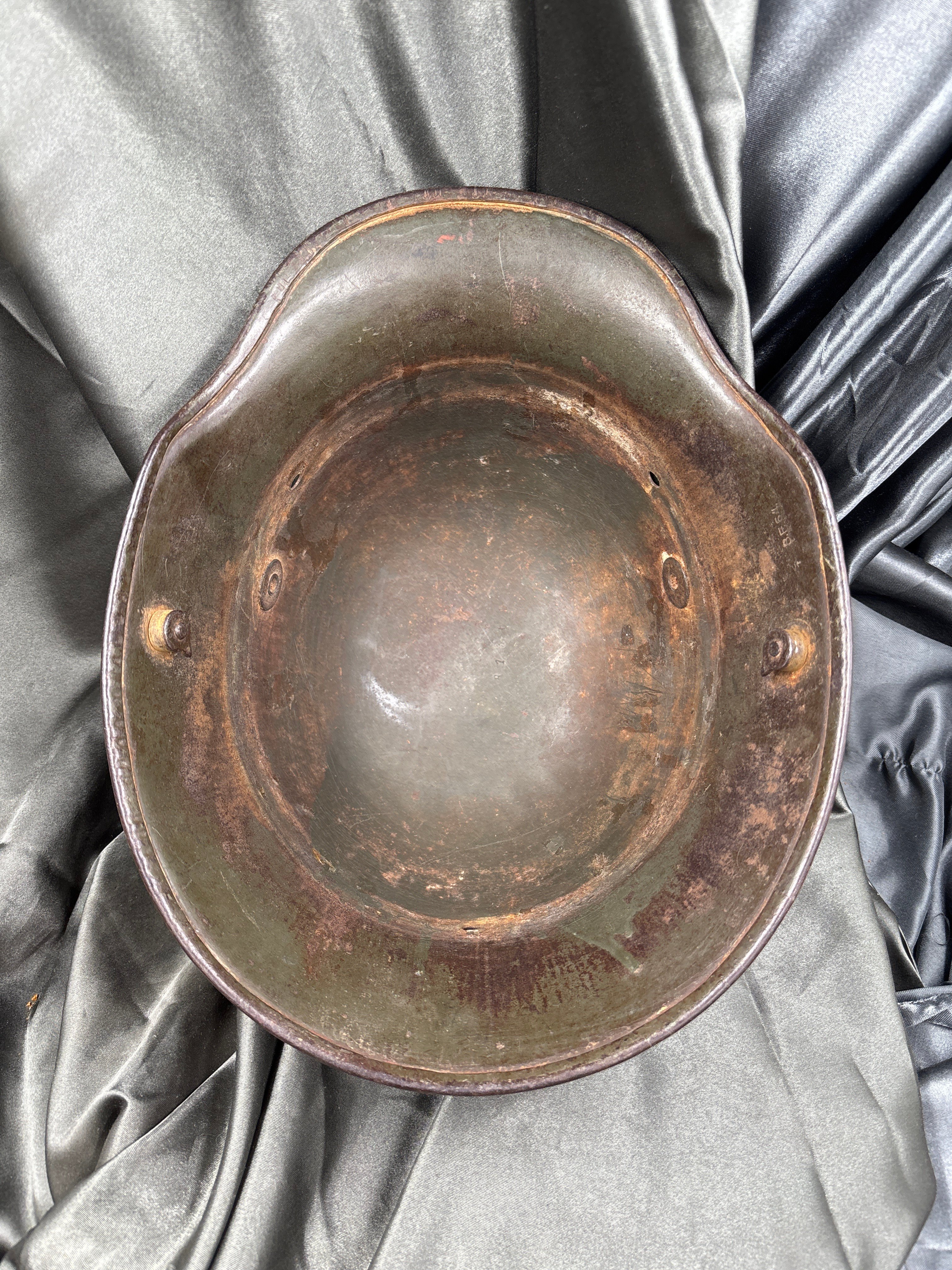 WWI GERMAN STAHLHELM SHELL ONLY — image 5