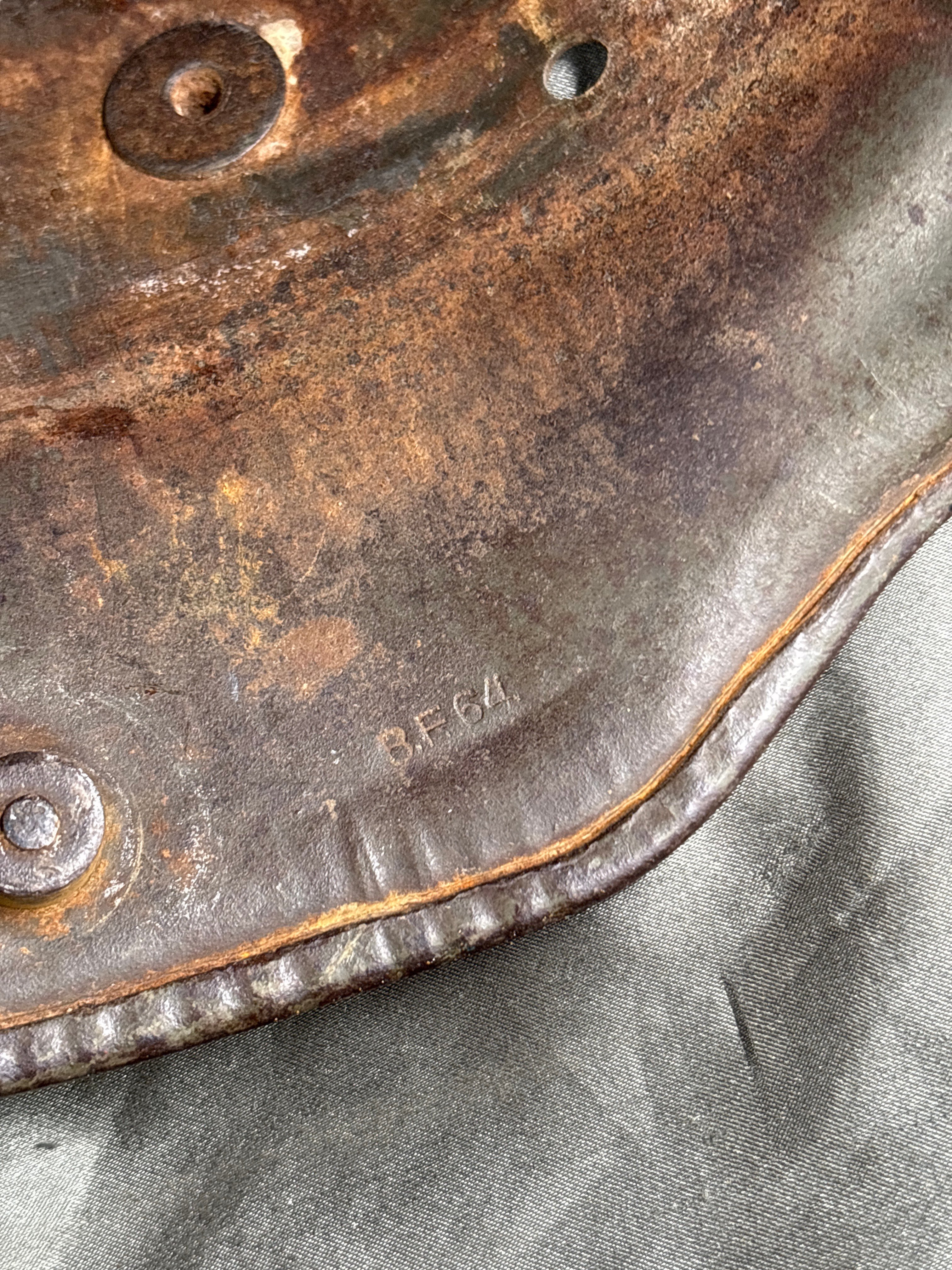 WWI GERMAN STAHLHELM SHELL ONLY — image 6