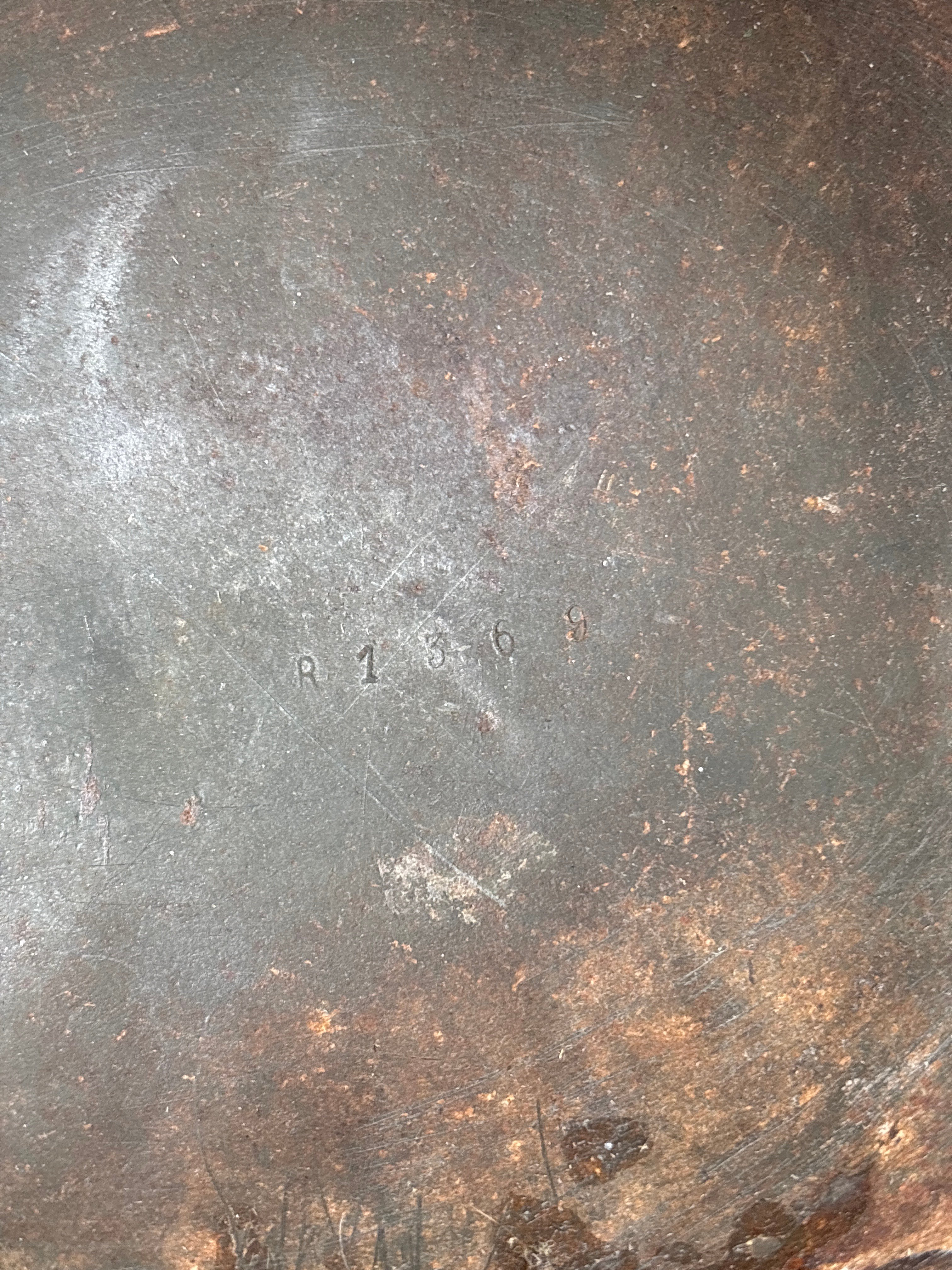 WWI GERMAN STAHLHELM SHELL ONLY — image 7