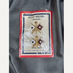 WWII US WOLF BROWN OFFICER SIGNAL CORPS DEVICES
