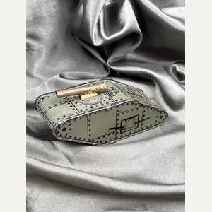 RARE WWI HOMEFRONT TANK BANK TREAT EM ROUGH SAVE MONEY …