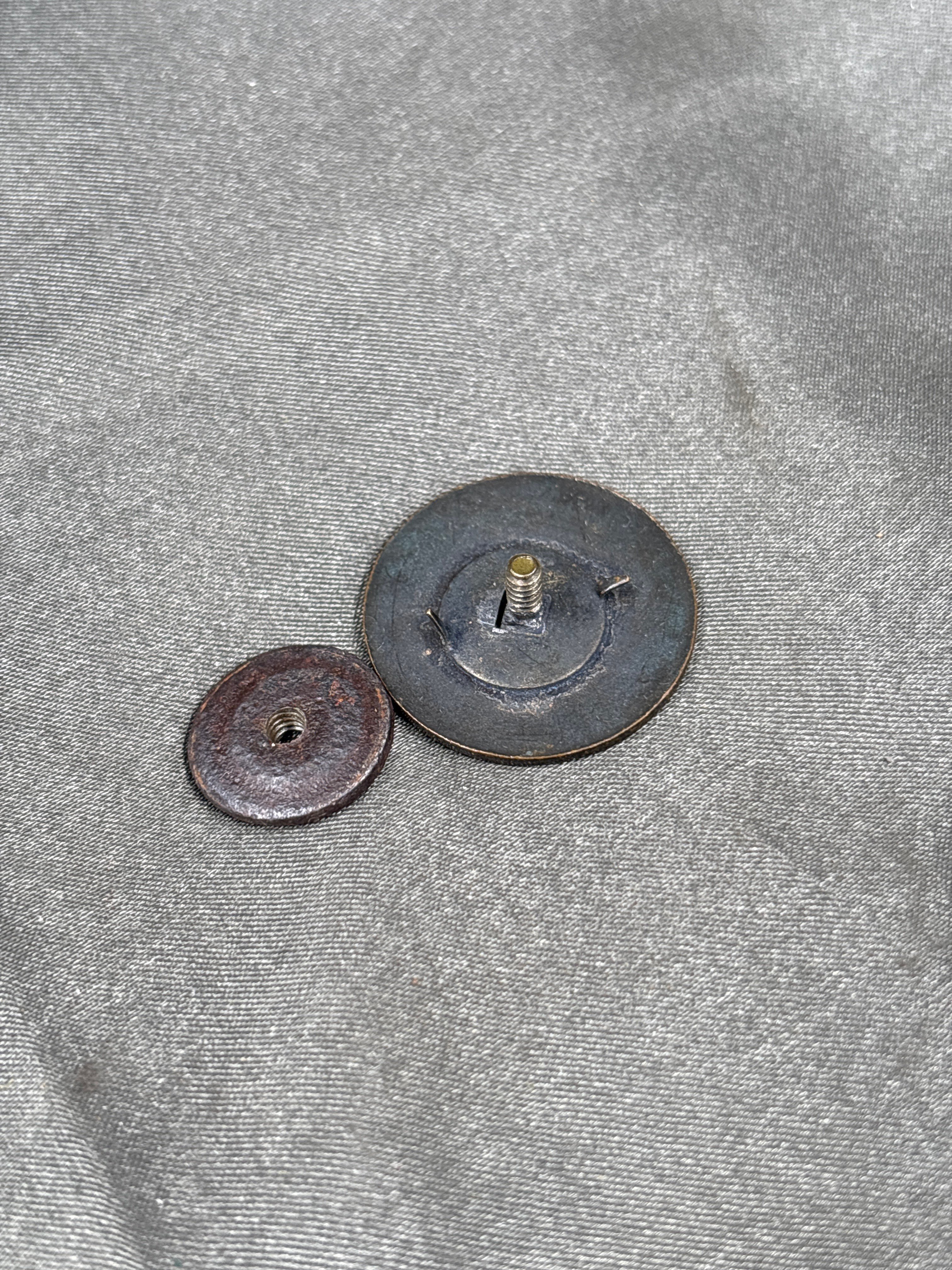 WWI US AIR CORPS ENLISTED COLLAR DISC — image 2