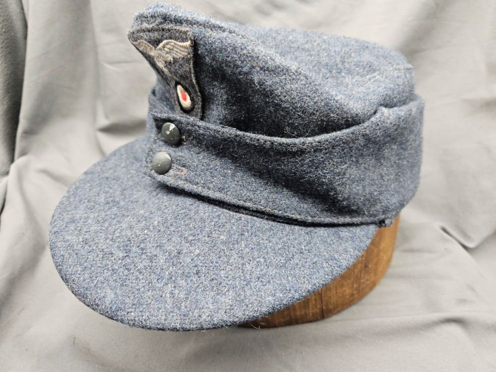 WWII German Luftwaffe Enlisted M43 Cap — image 2
