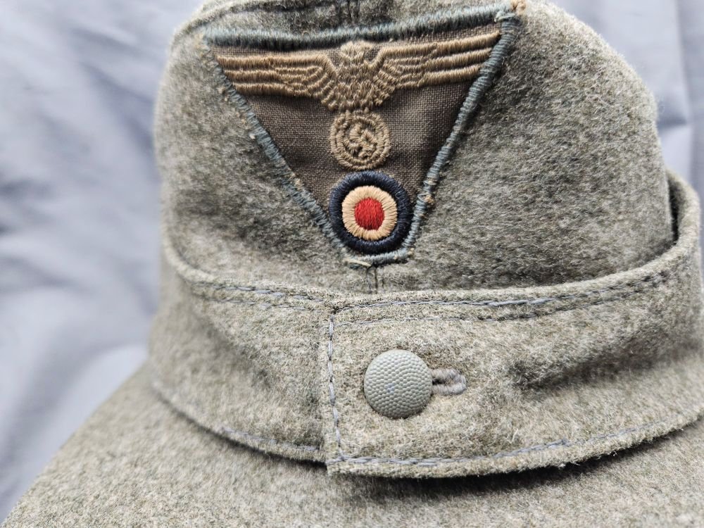 WWII Late German Army M43 Wool Hat — image 2