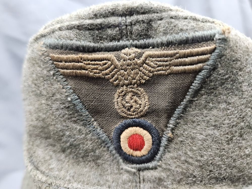 WWII Late German Army M43 Wool Hat — image 3