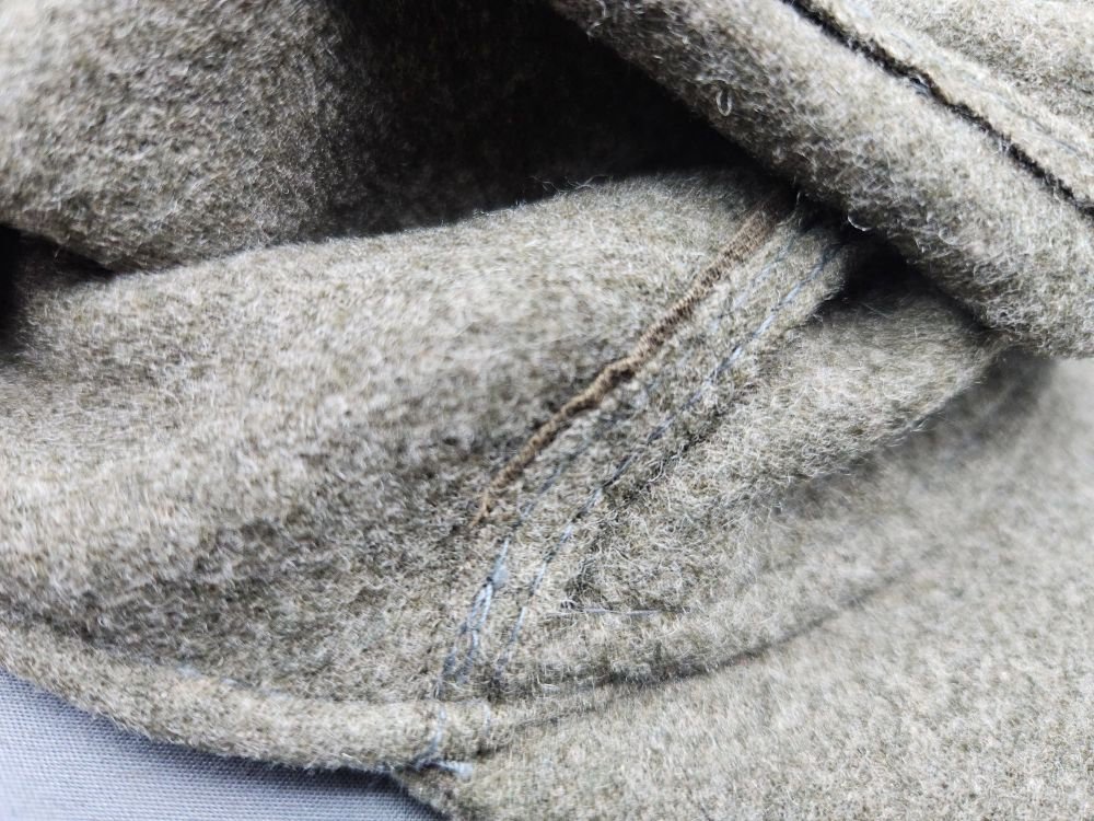 WWII Late German Army M43 Wool Hat — image 8