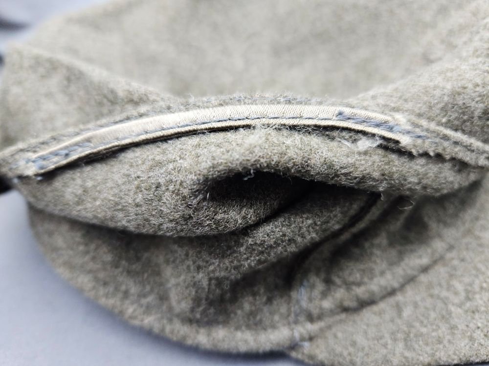 WWII Late German Army M43 Wool Hat — image 9