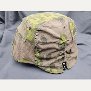 Original WWII German SS Type II Oak Helmet Cover