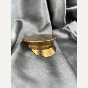 WWII ERA SWEETHEART METAL NAVY VISOR COMPACT