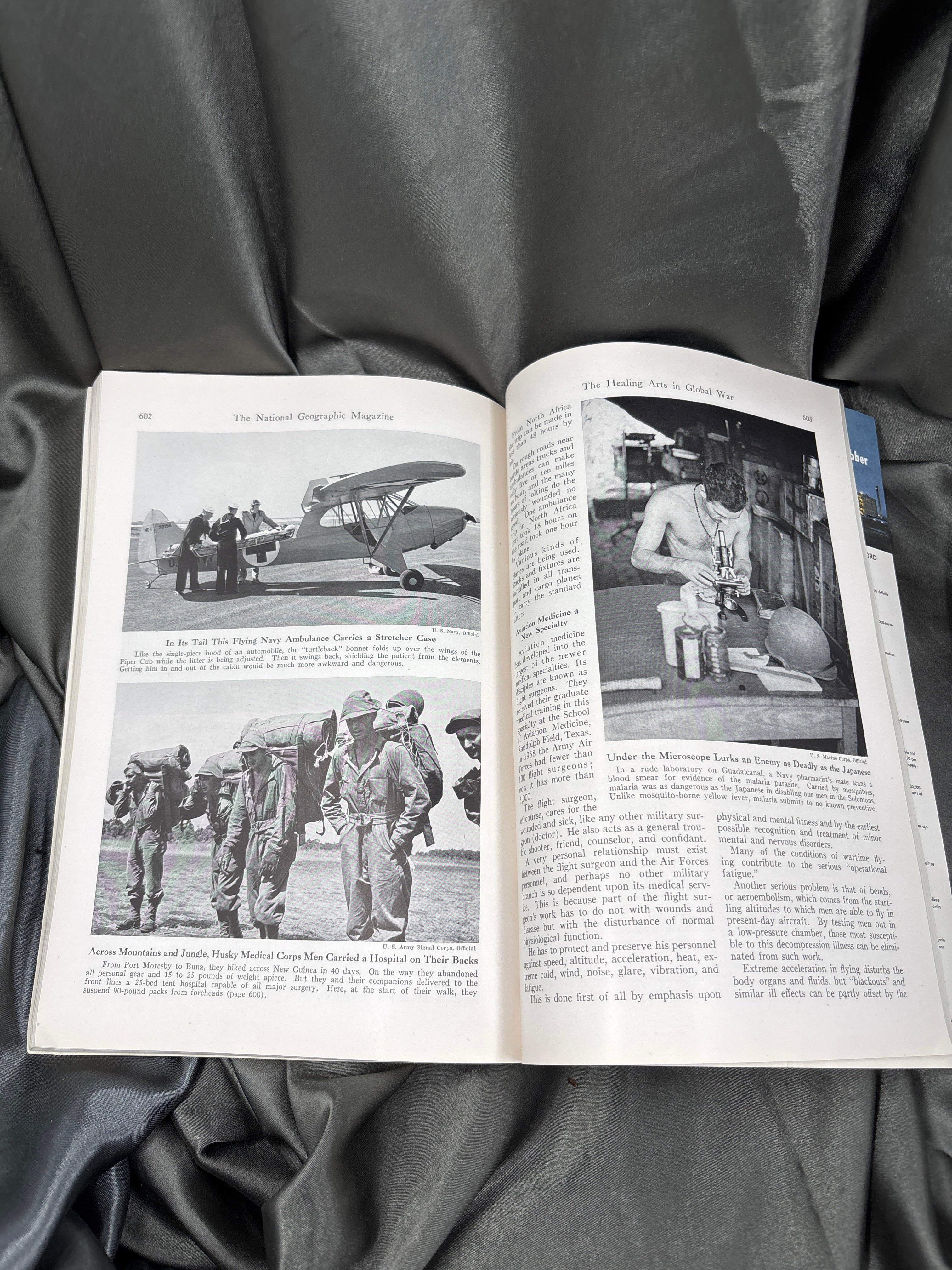 WWII US NATIONAL GEOGRAPHIC MAGAZINE — image 5