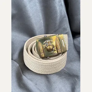 WWII USMC CANVAS BELT