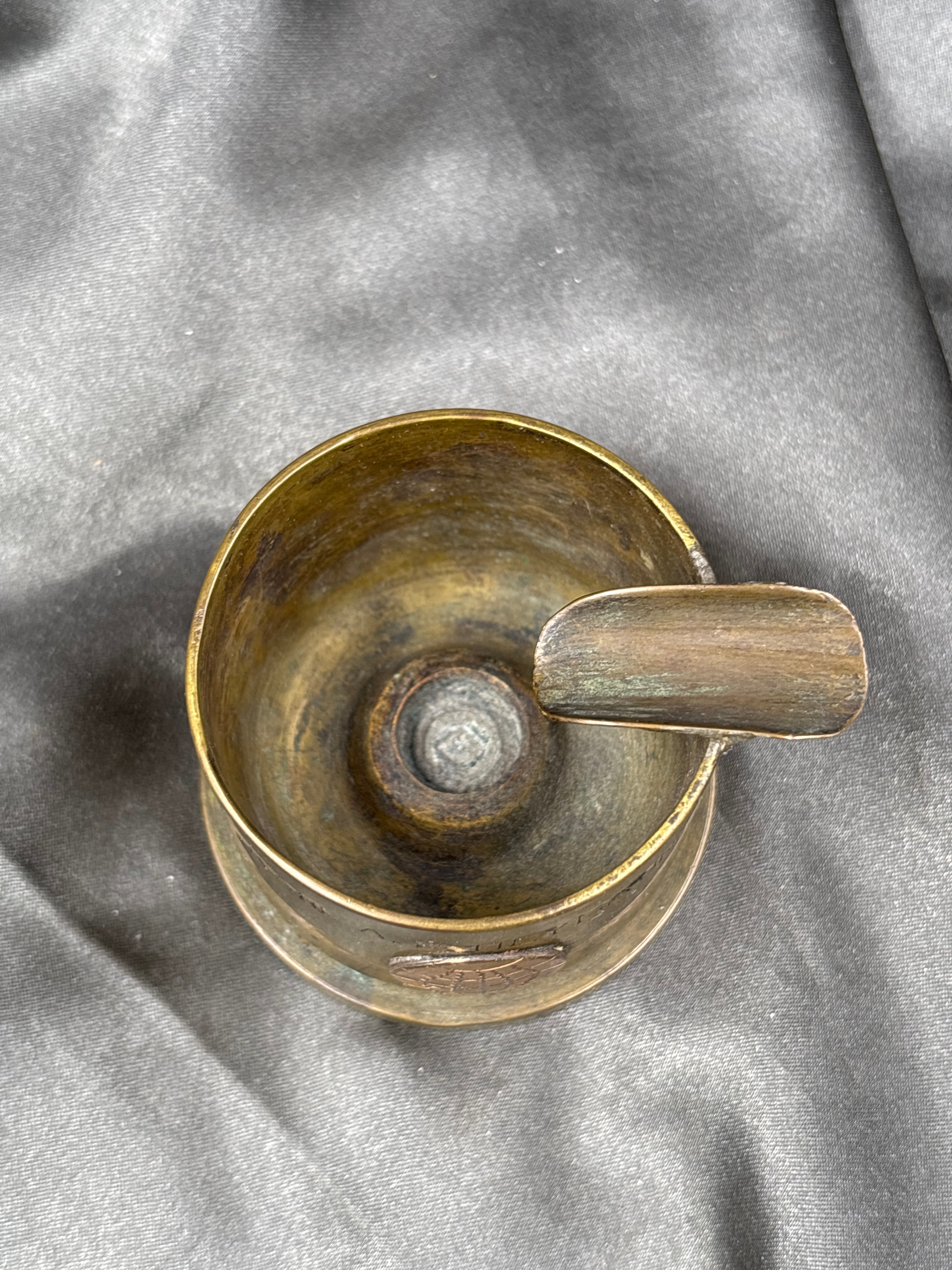 U.S. Navy Electricians Mate Trench Art Ash Tray — image 2