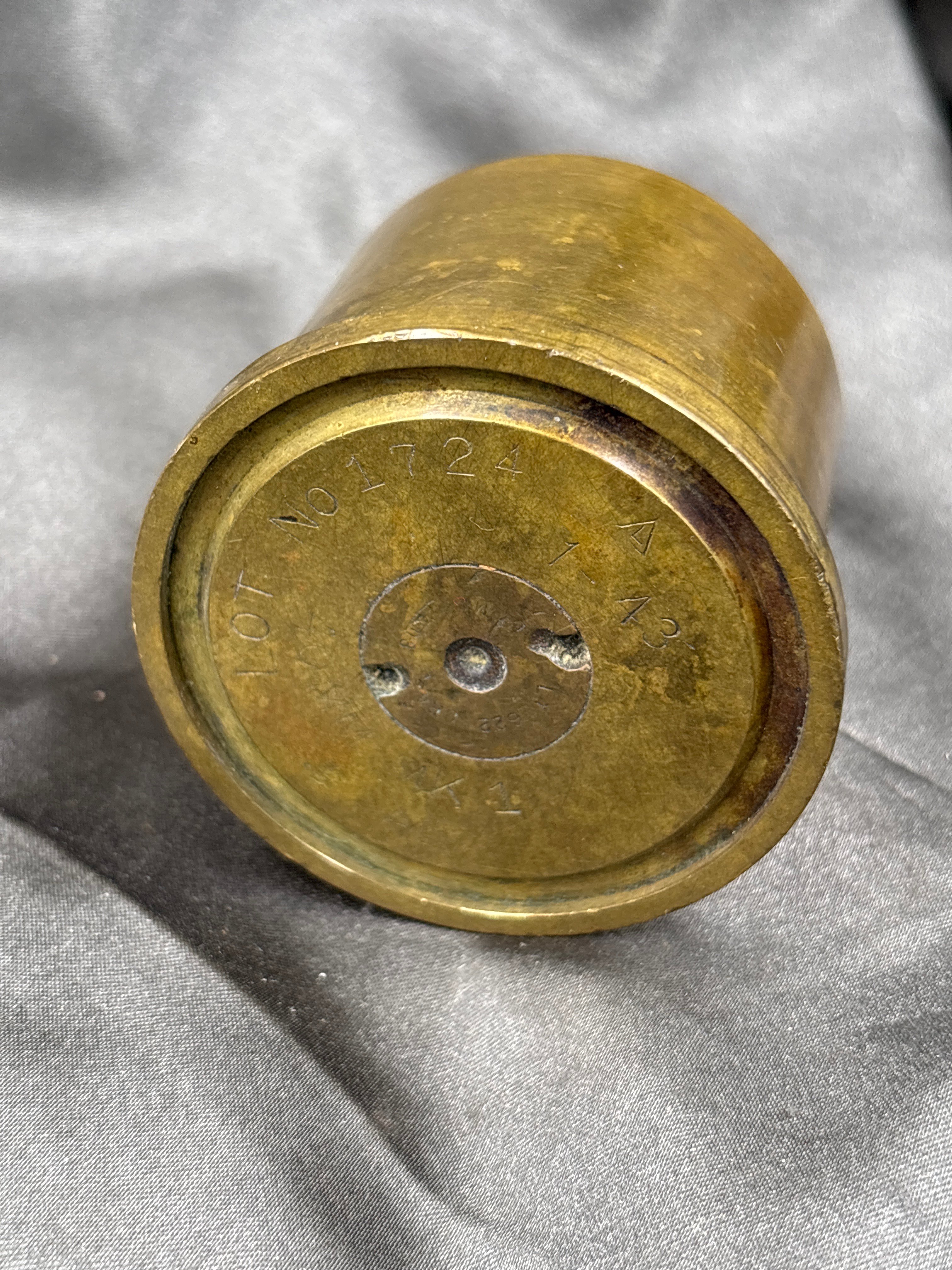 U.S. Navy Electricians Mate Trench Art Ash Tray — image 4