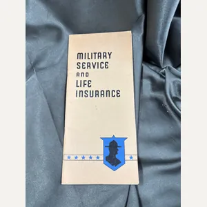 WWII US SOLDIER MILITARY SERVICE LIFE INSURANCE