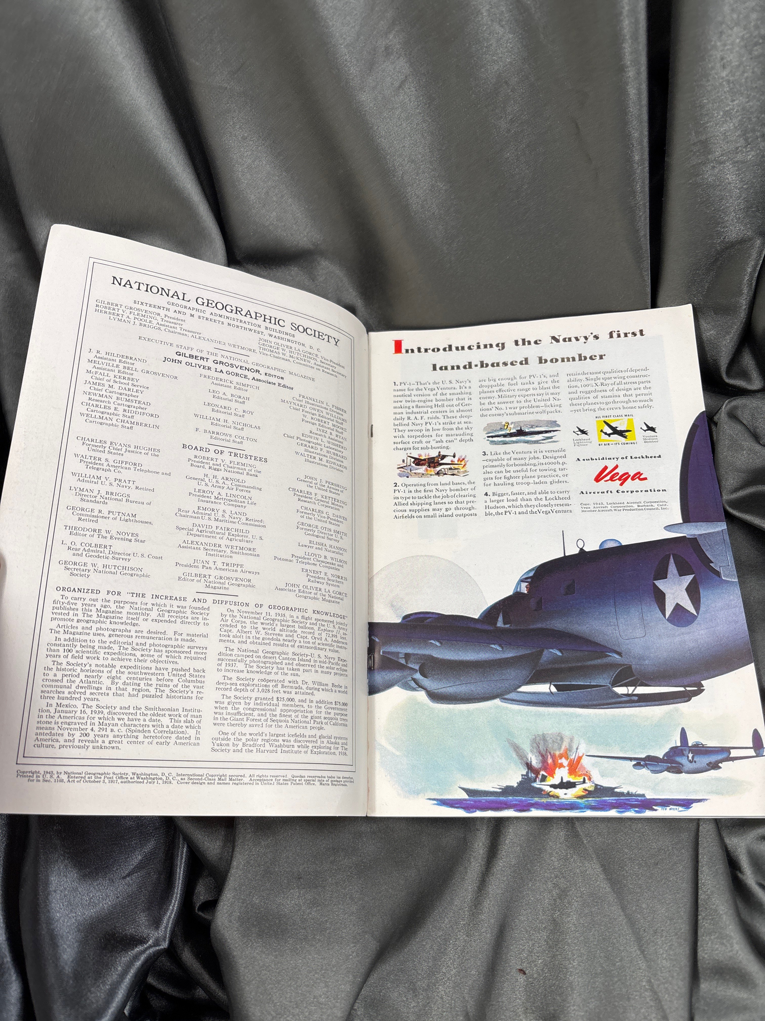 WWII NATIONAL GEOGRAPHIC MAGAZINE — image 2