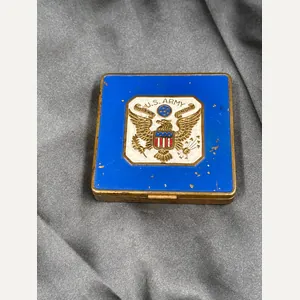 WWII US ARMY SWEETHEART COMPACT