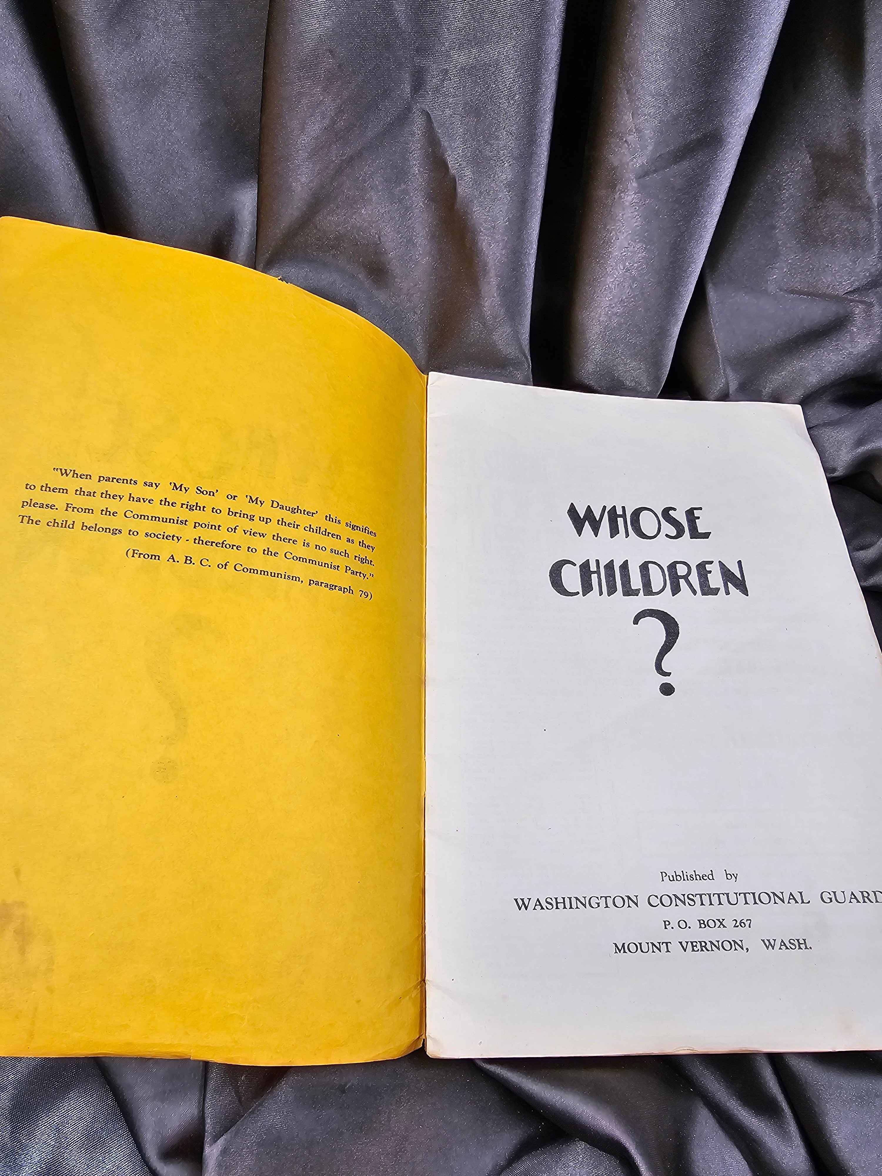 1930'S ANTI-COMMUNISM PROPAGANDA PAMPHLET — image 2