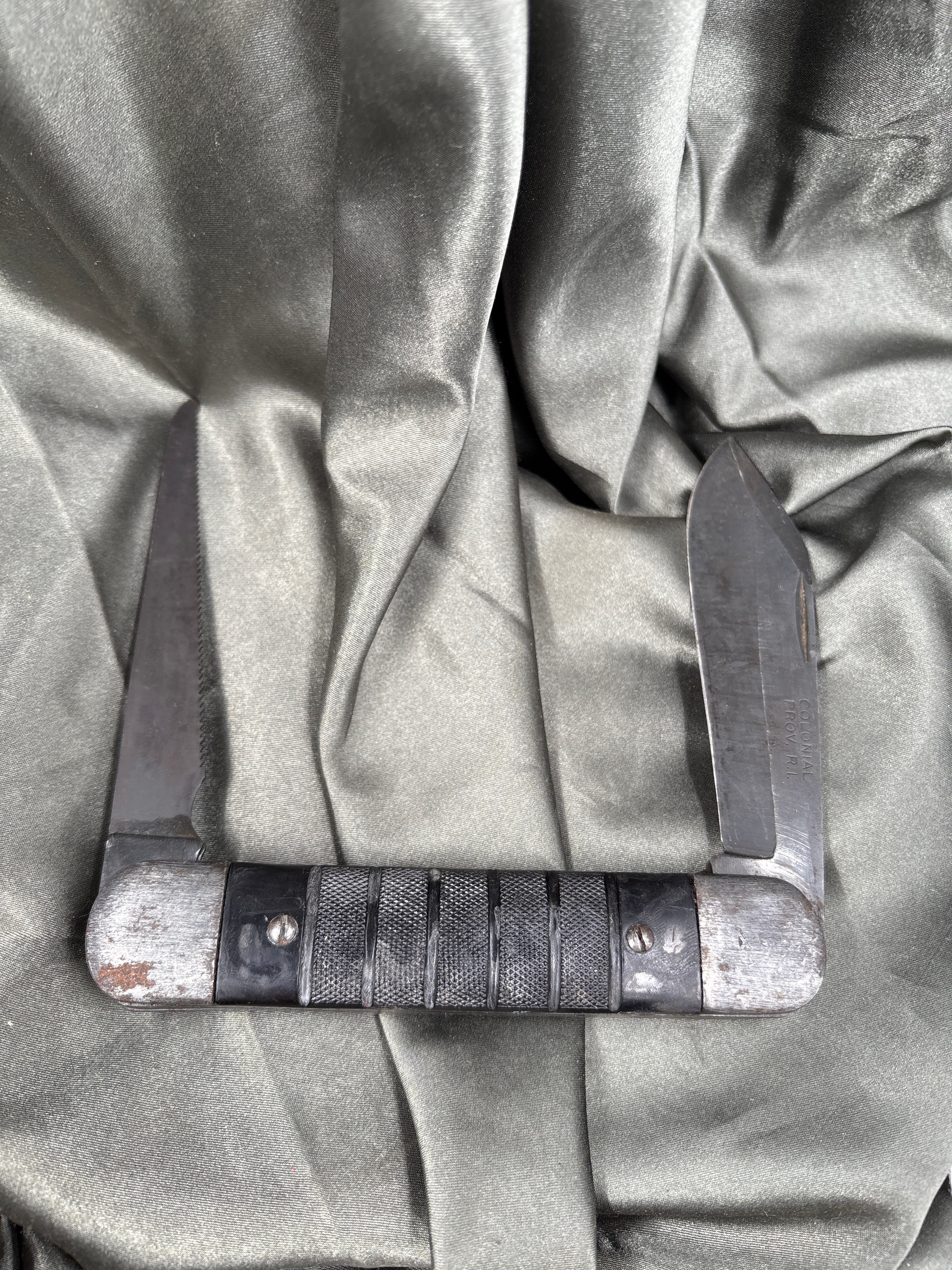 WWII US PILOT COLONIAL SURVIVAL KNIFE — image 2