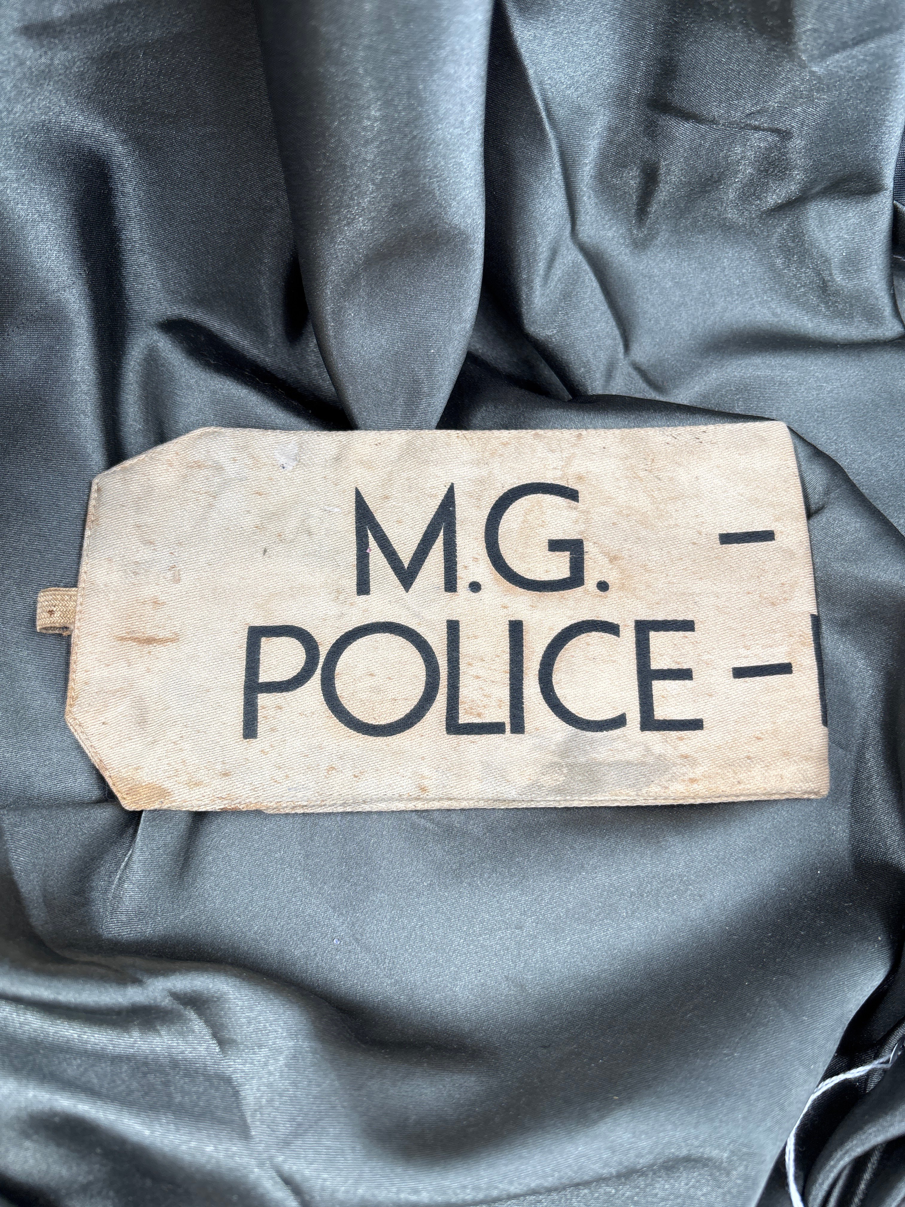 WWII OCCUPATION ERA MUNICIPAL GERDARMERIE ARMBAND — image 2