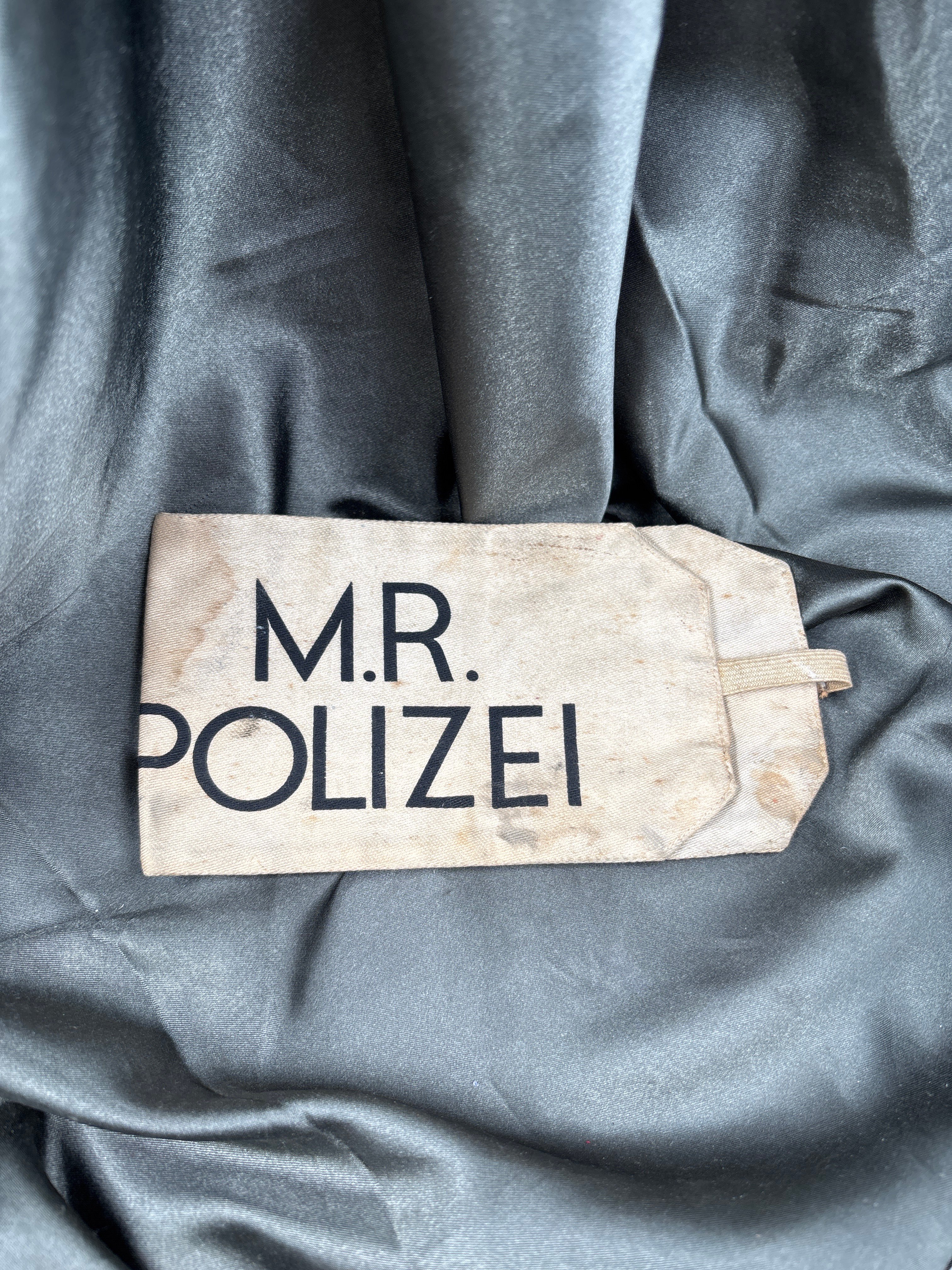 WWII OCCUPATION ERA MUNICIPAL GERDARMERIE ARMBAND — image 3