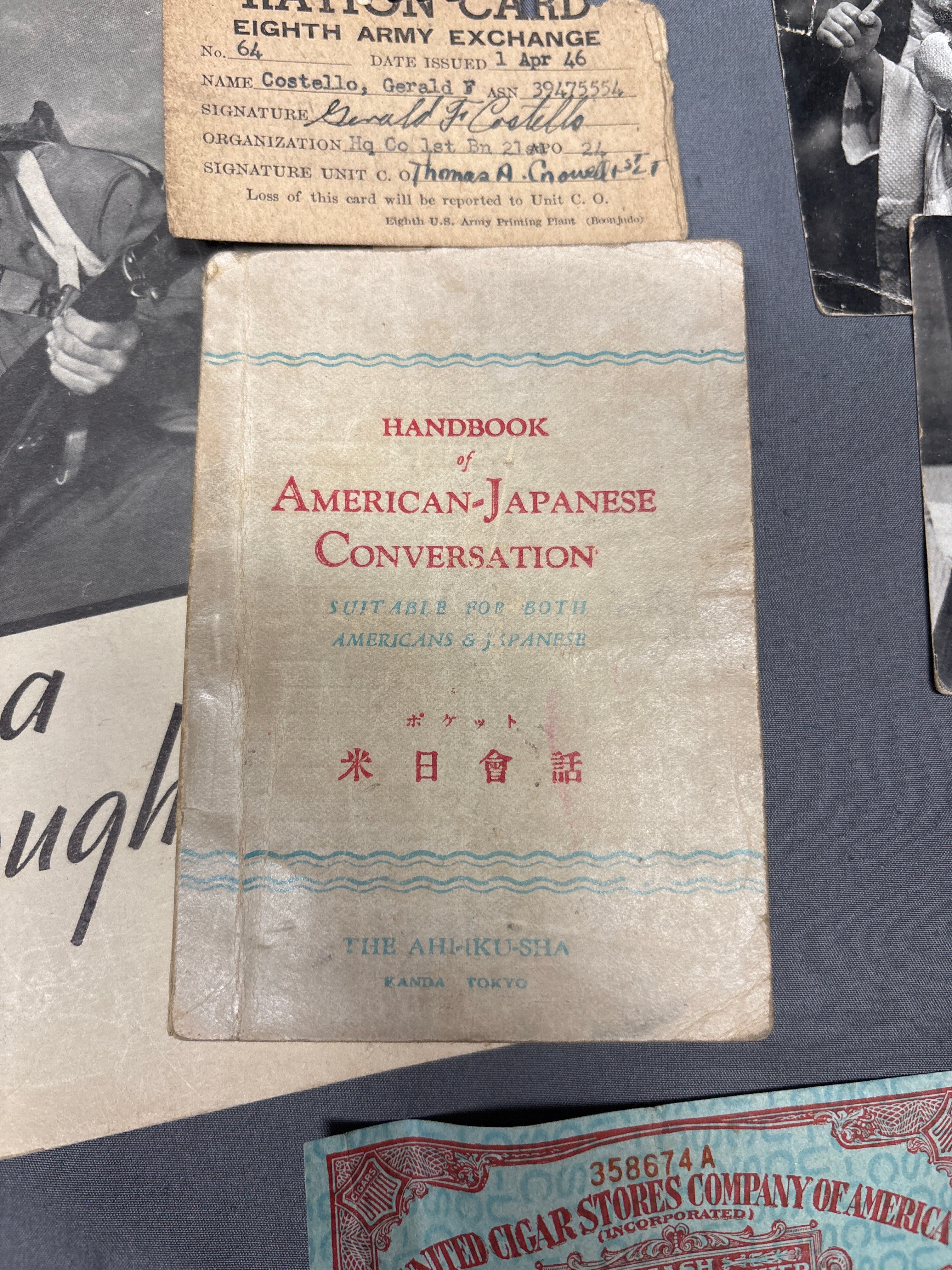 WWII AND OCCUPATION US INFANTRY SOLDIER GROUPING — image 8