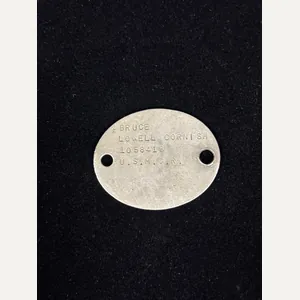 Korean War US MARINE CORPS DOG TAGS