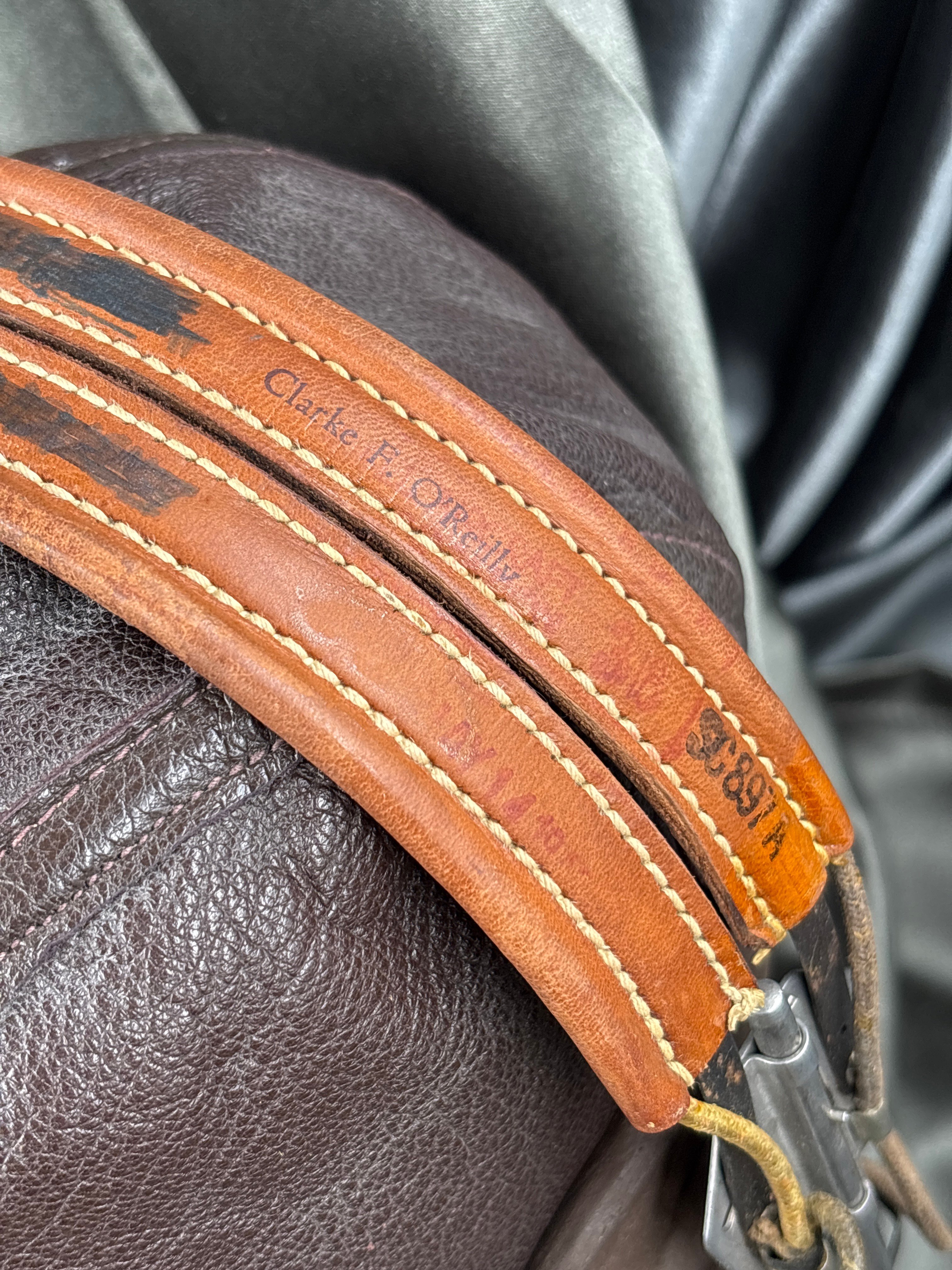 WWII/KOREAN WAR ERA US NAVY PILOT FLIGHT HELMET — image 2