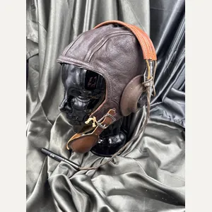 WWII/KOREAN WAR ERA US NAVY PILOT FLIGHT HELMET