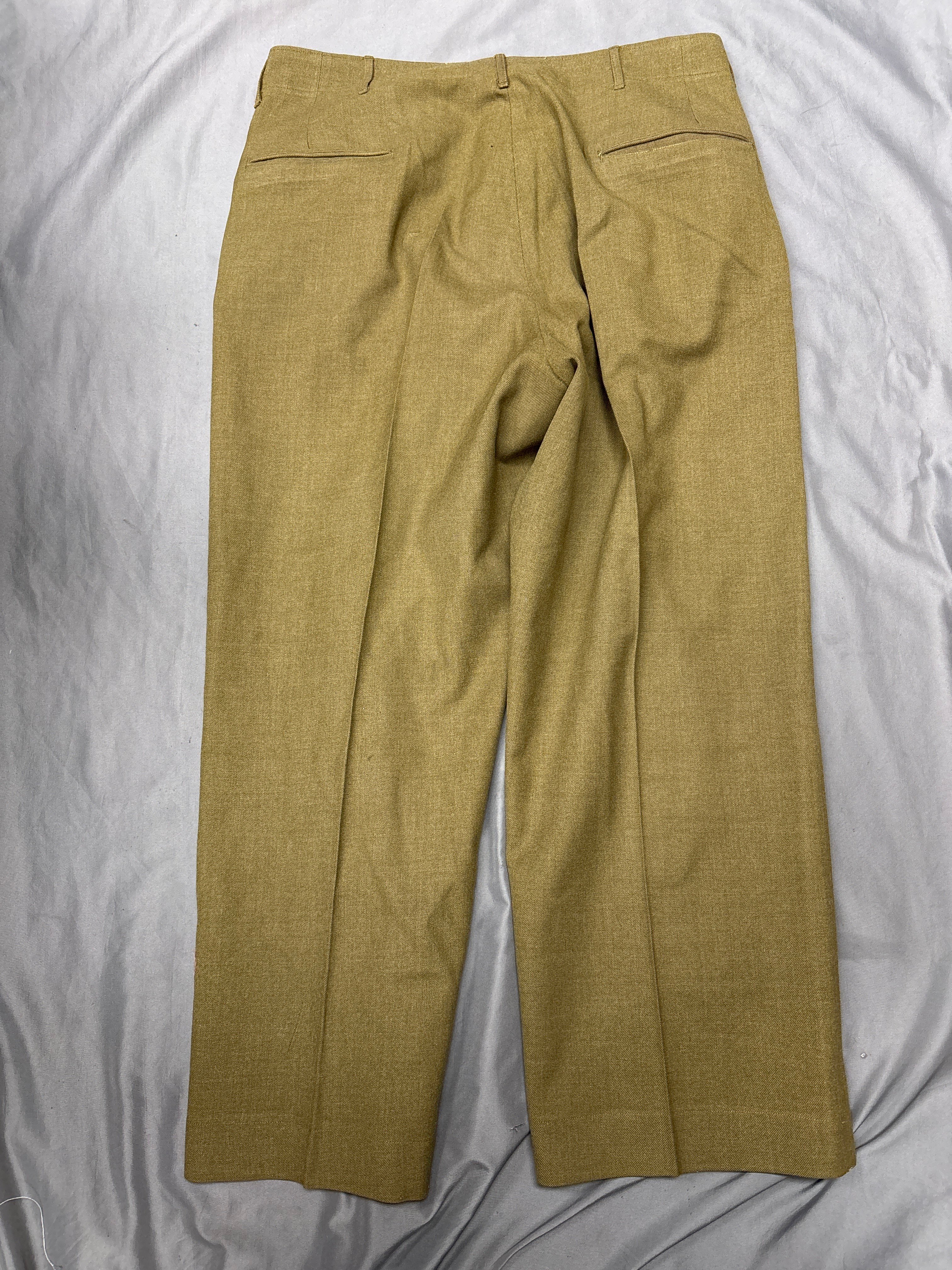 WWII US ENLISTED TROUSERS SIZE 38X31 — image 3