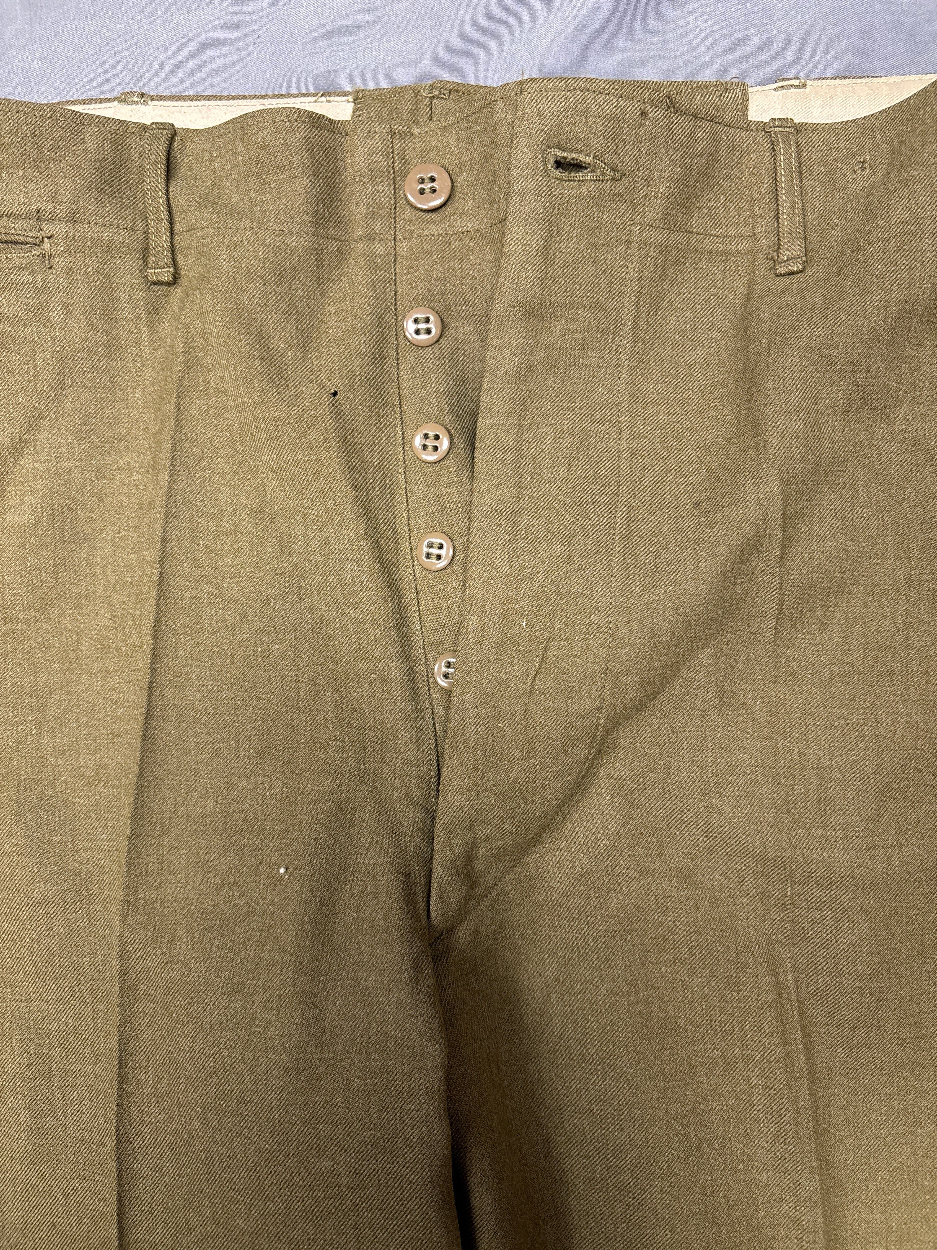 WWII US ENLISTED TROUSERS SIZE 38X31 — image 4