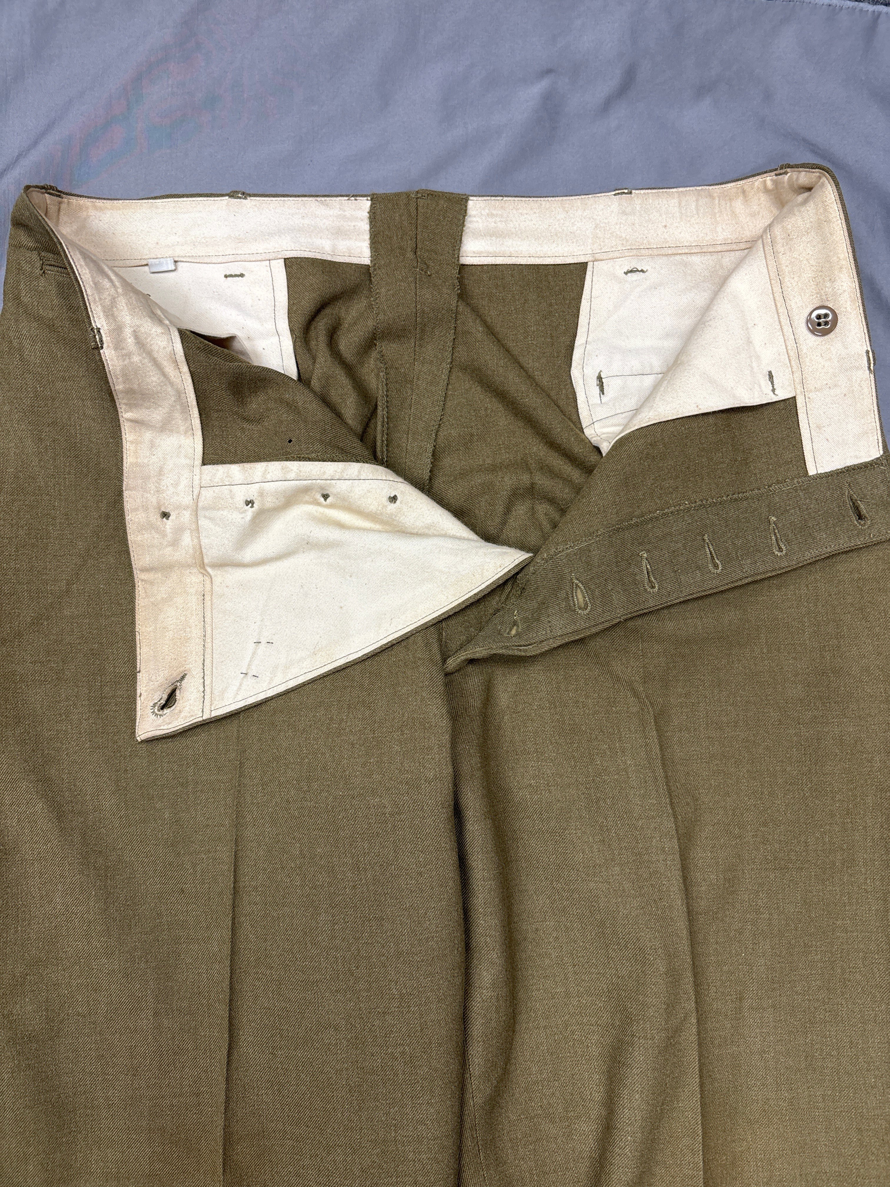 WWII US ENLISTED TROUSERS SIZE 38X31 — image 5