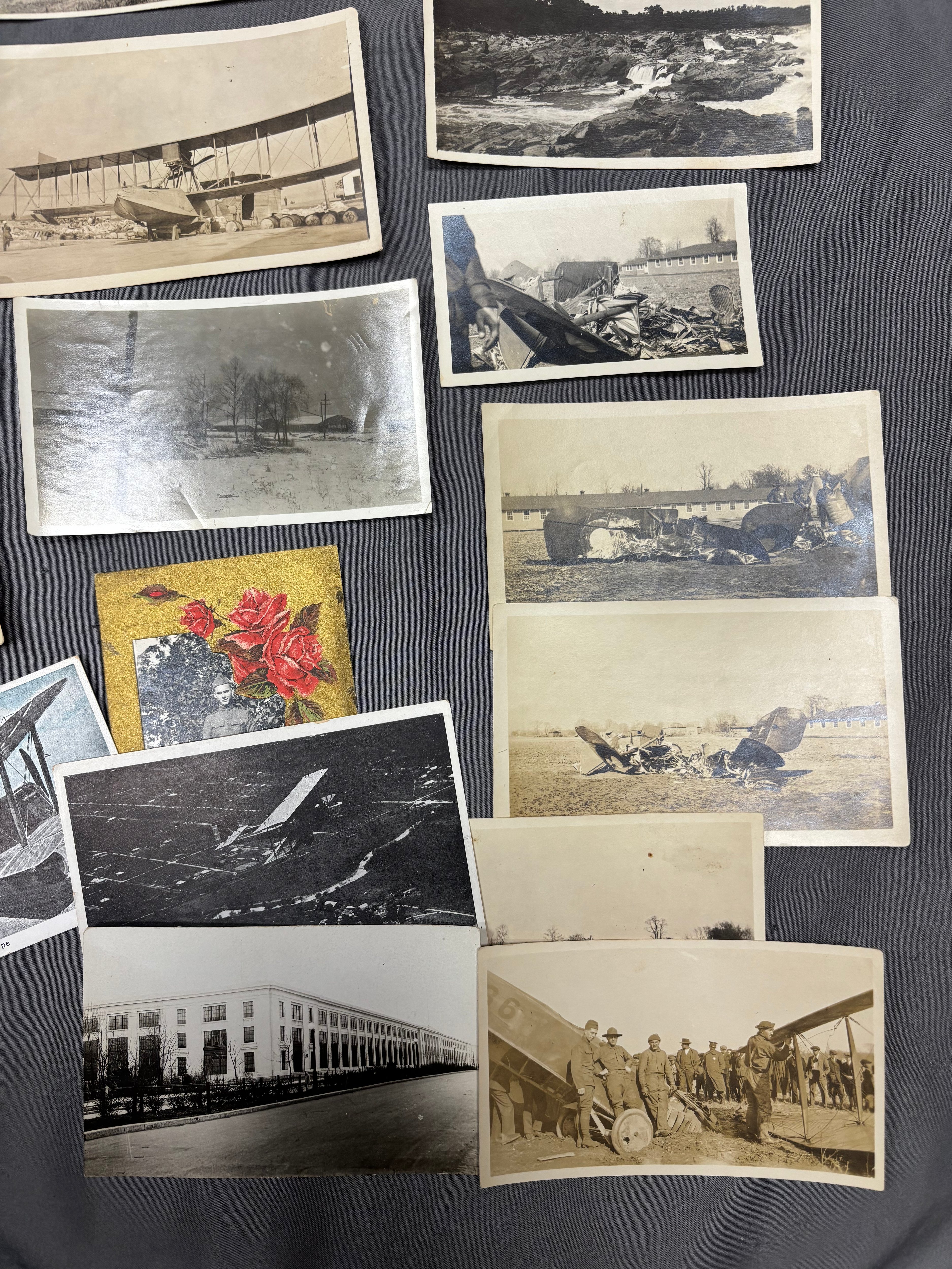 WWI ERA AERODOME AIR CORPS PHOTO GROUPING — image 4